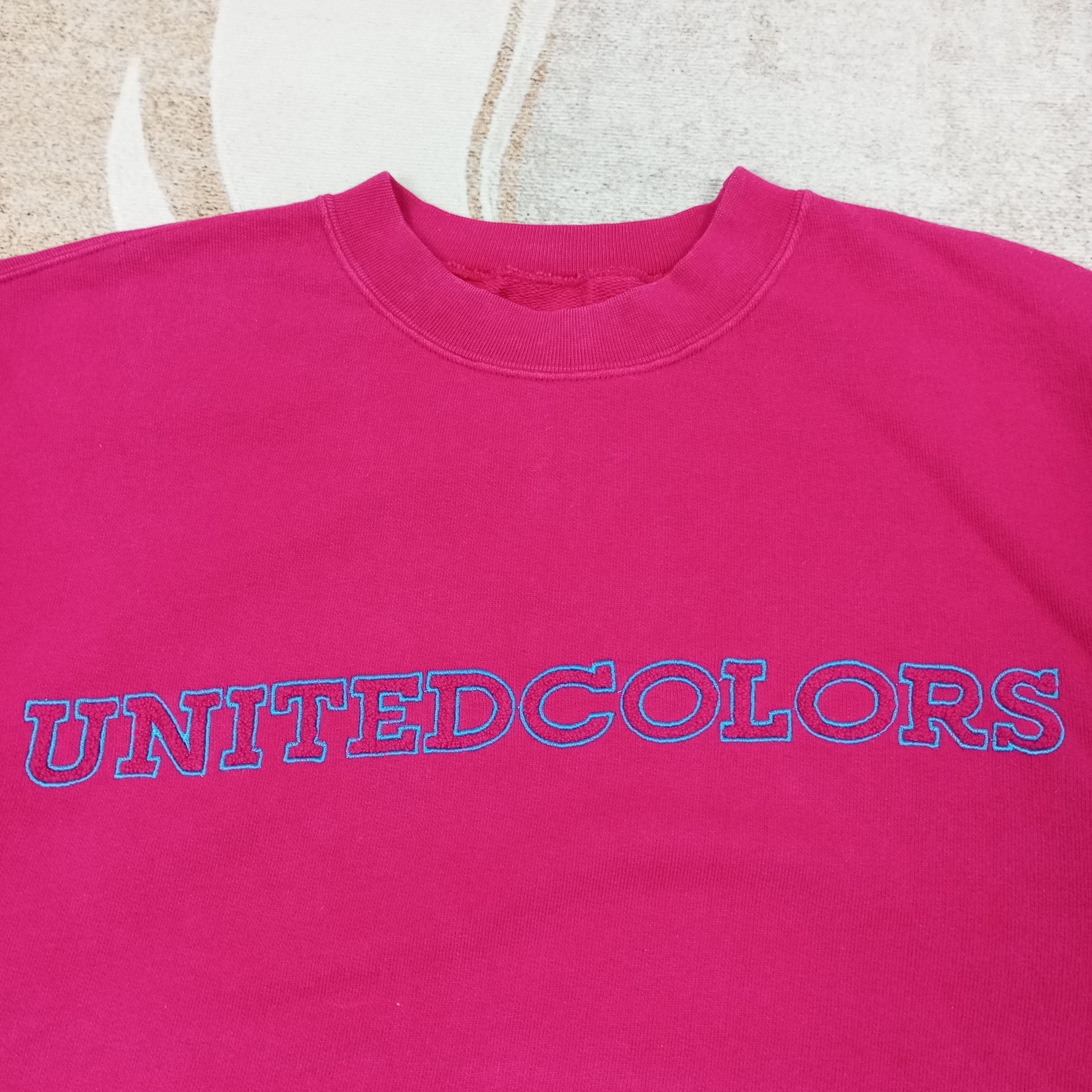 United Colors Of Benetton United Colors Of Benetton Sweatshirt c231n5 Size US L / EU 52-54 / 3 - 2 Thumbnail