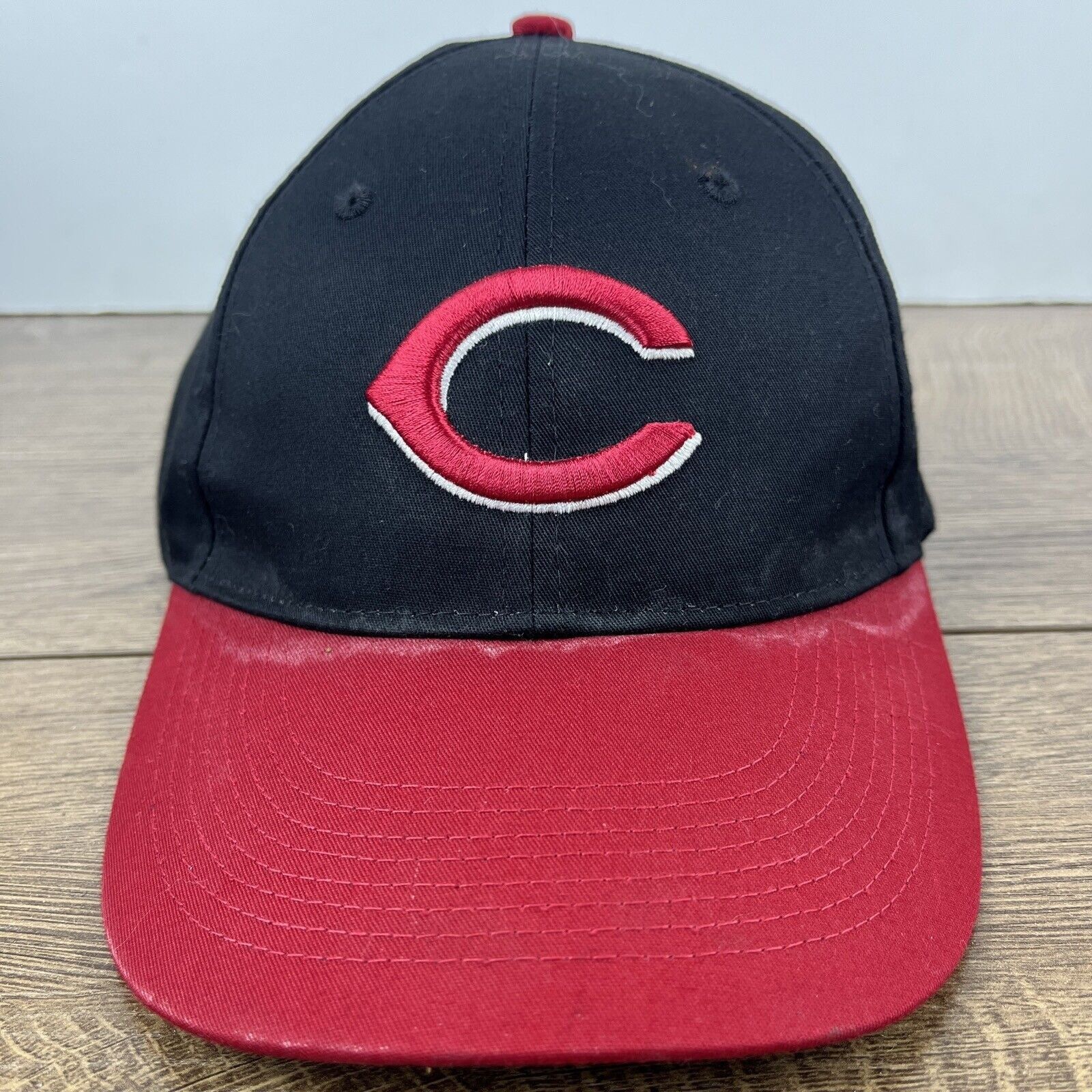 Other Cincinnati Reds MLB Hat Cincy Reds Hat Black Adjustable Adul Size ONE SIZE - 2 Thumbnail