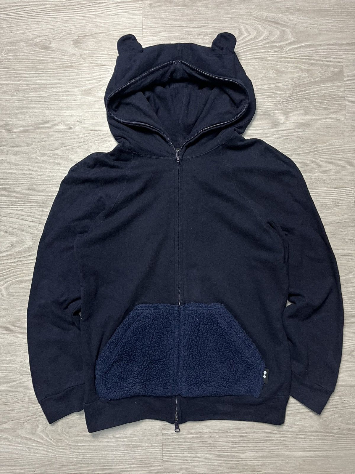 Issey Miyake Mercibeaucoup Jevous Enprie Full Zipp Ears Hoodie Size M / US 6-8 / IT 42-44 - 1 Thumbnail