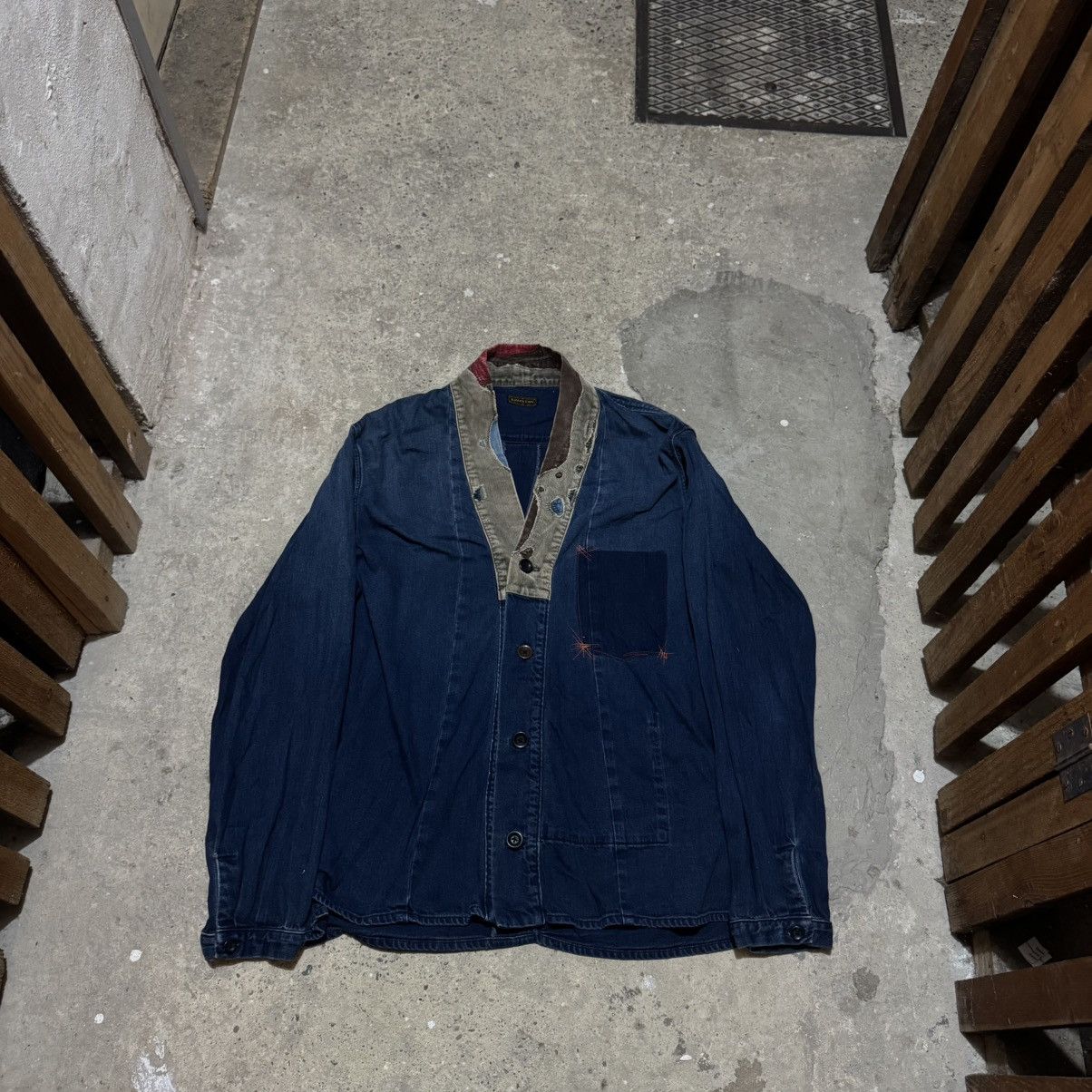 Kapital Kountry Kapital KOUNTRY Denim Reconstructed niragi Size US XXL / EU 58 / 5 - 1 Thumbnail