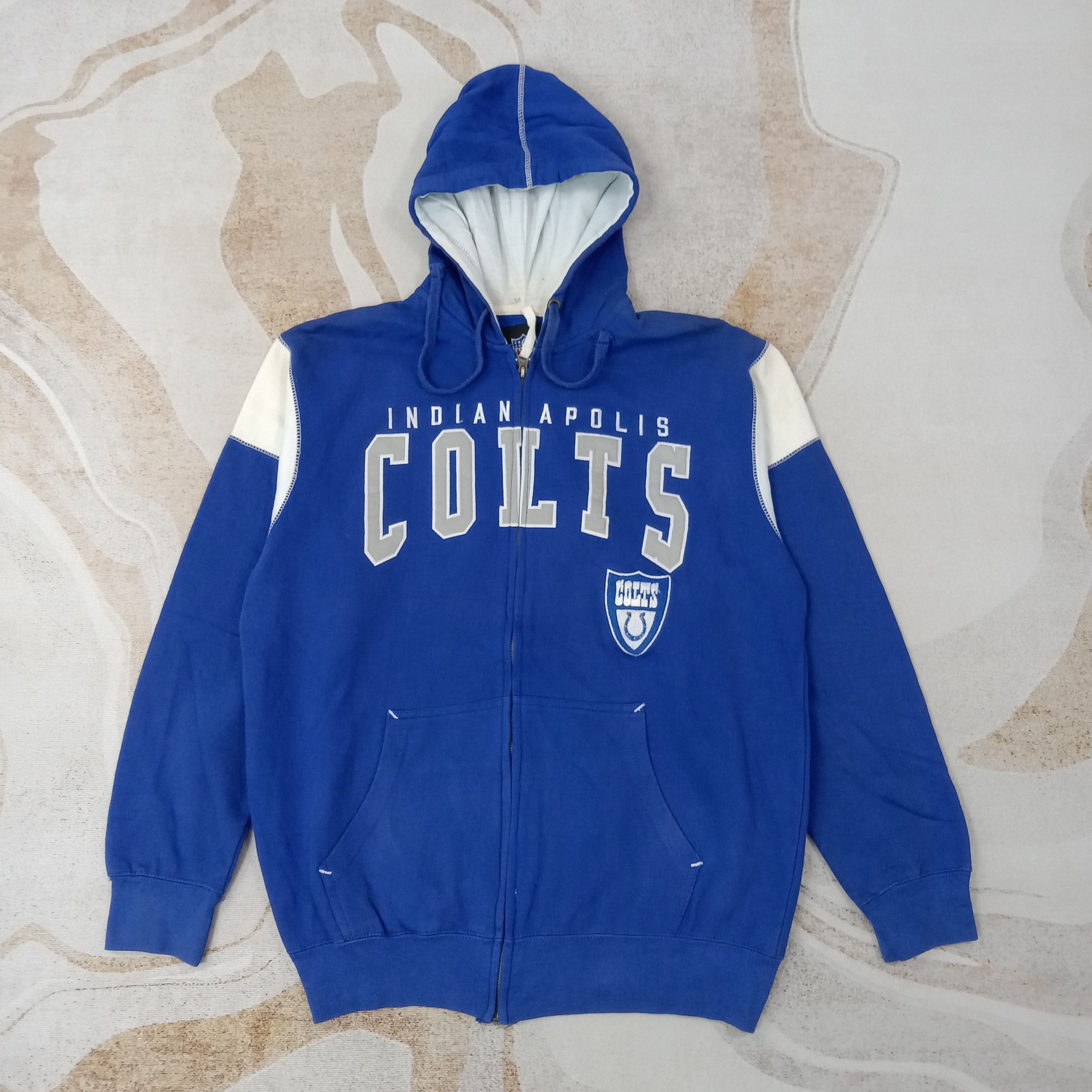NFL Indianapolis Colts American Football Hoodies Jacket C261N8 Size US L / EU 52-54 / 3 - 1 Thumbnail