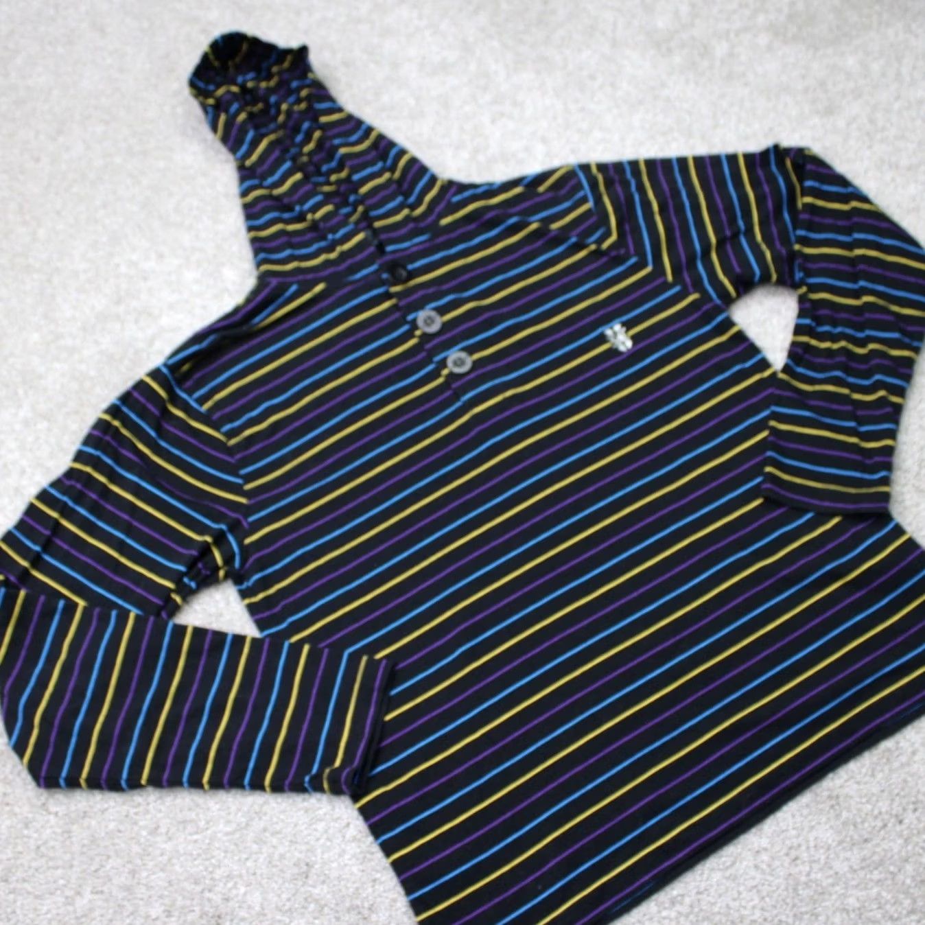 Vintage Blizzard StarCraft II Hoodie Mens Medium Black Striped Hooded Sweatshirt Size US M / EU 48-50 / 2 - 4 Thumbnail
