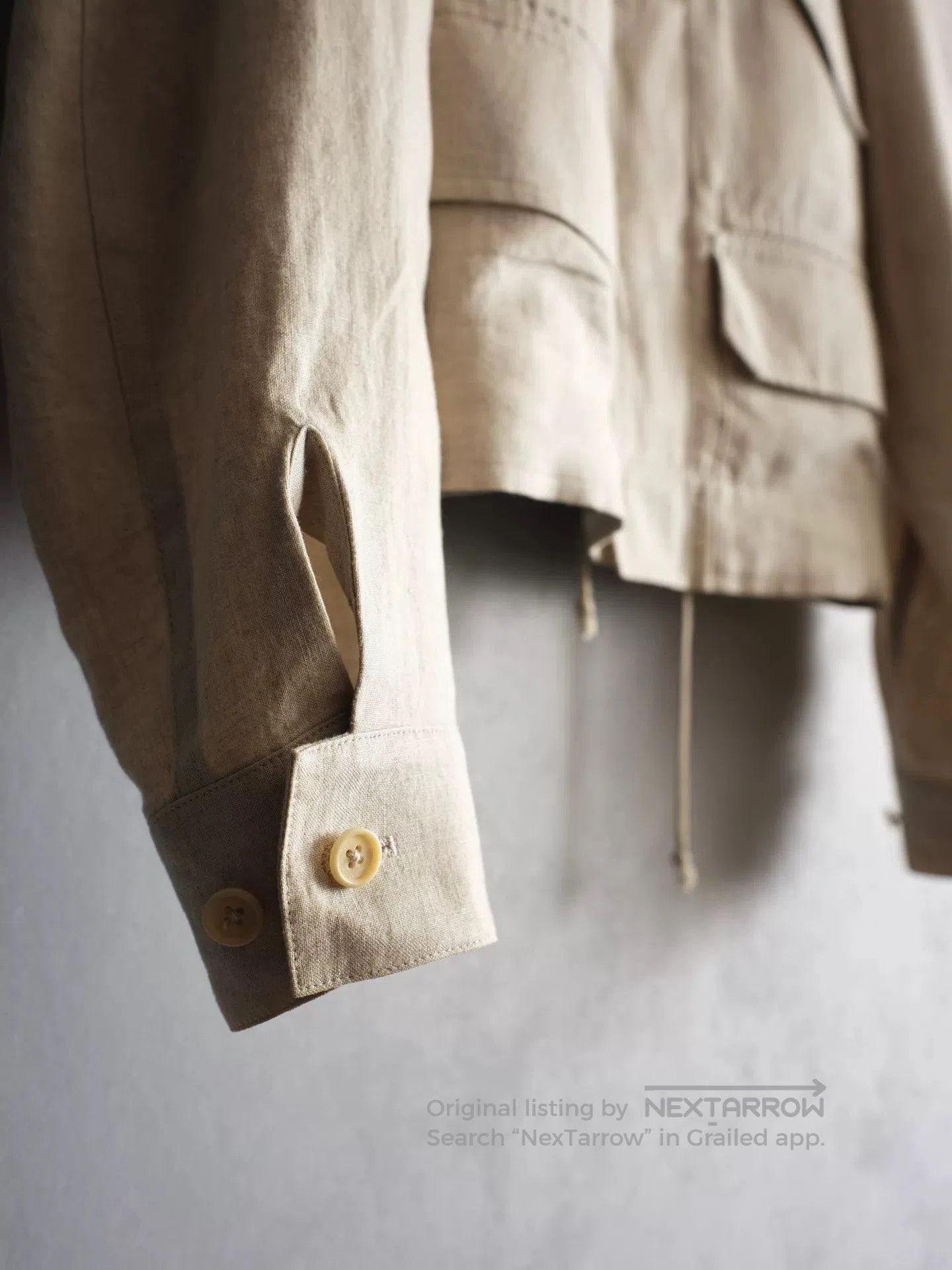 Yohji Yamamoto Yohji Yamamoto wrinkled jacket with adjustable design. Size US S / EU 44-46 / 1 - 6 Thumbnail