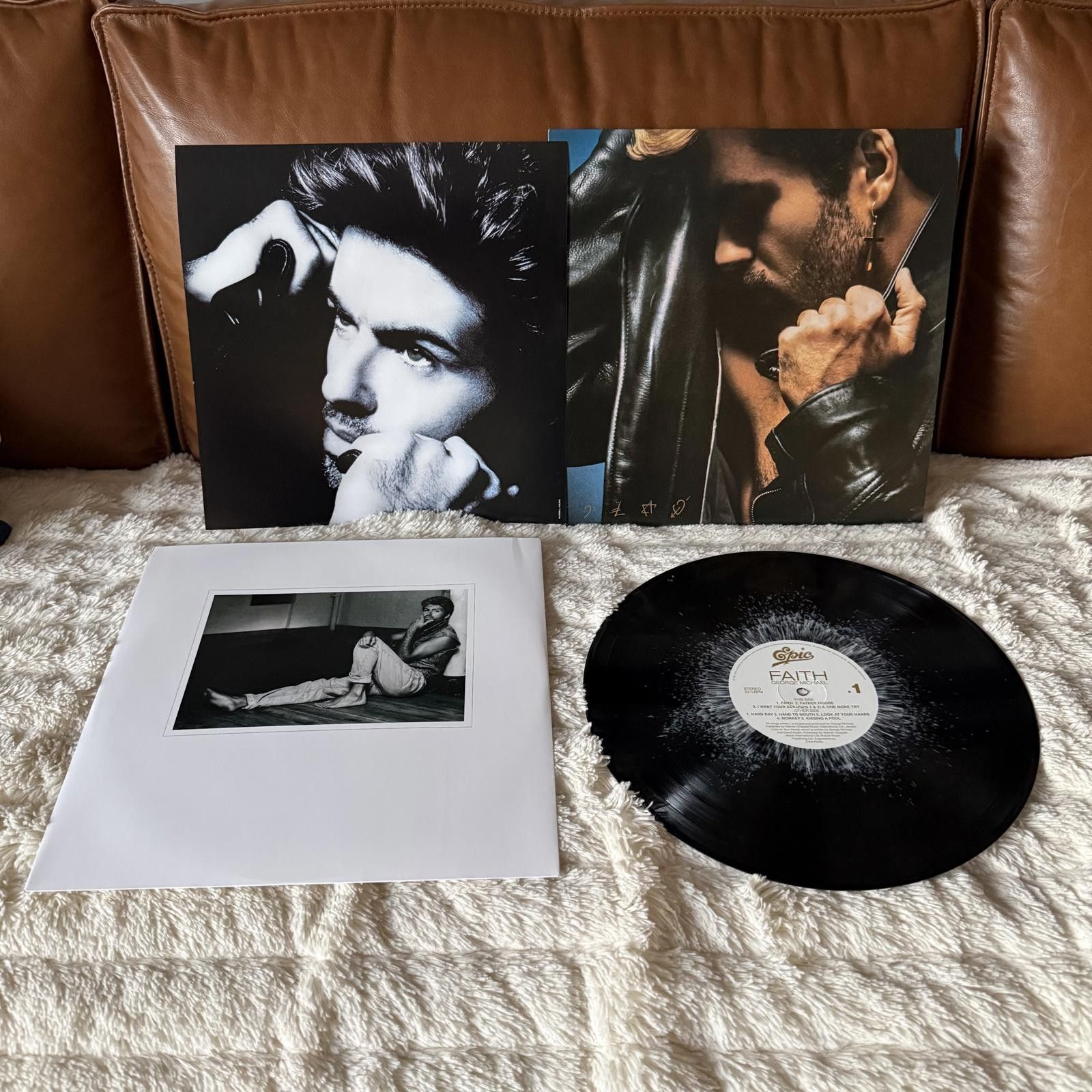 Other GEORGE MICHAEL Faith /3000 Numbered B/W Splatter Vinyl LP Size ONE SIZE - 1 Thumbnail