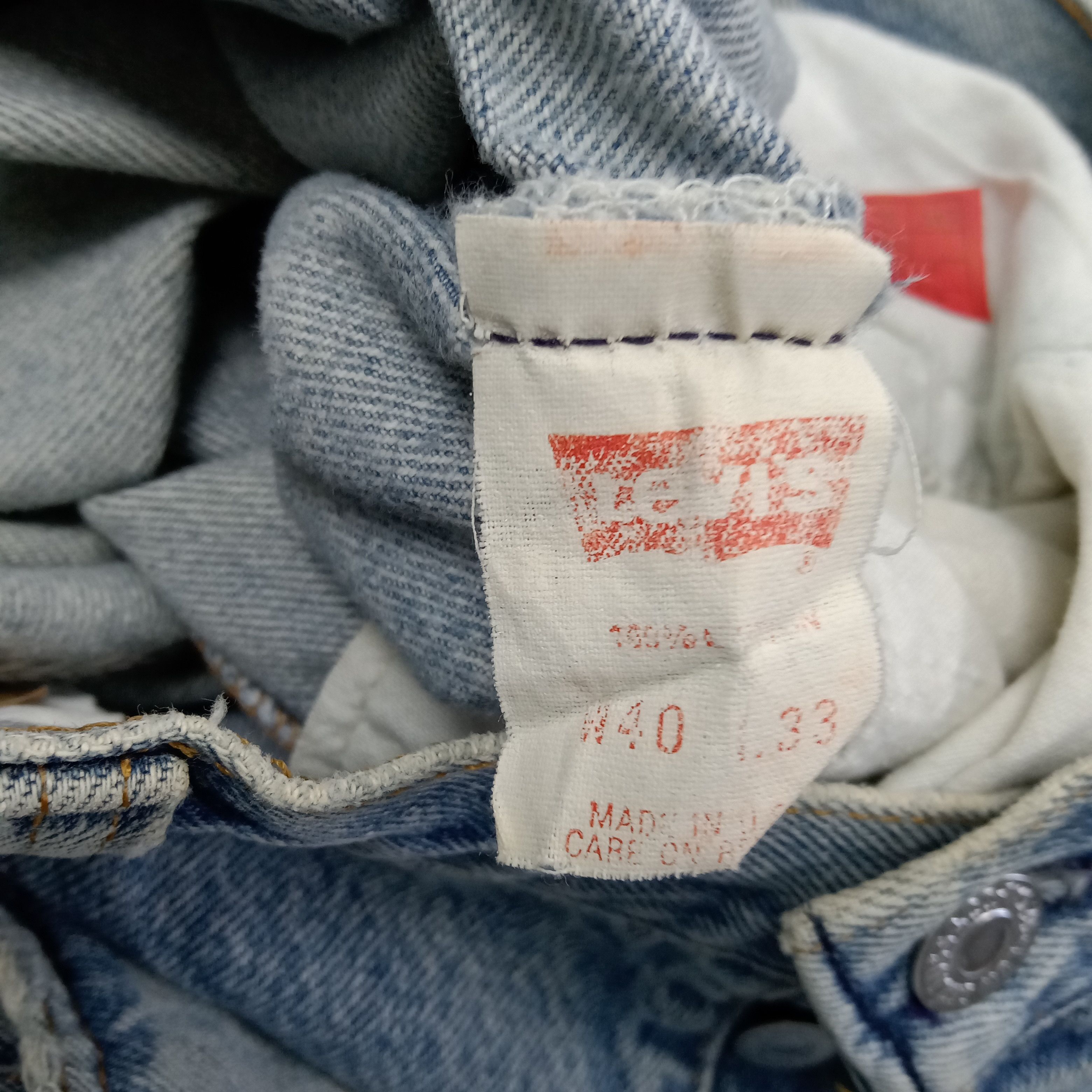 Levi's Levi's American Distressed Style Denim Jeans C252N11 Size US 36 / EU 52 - 13 Thumbnail