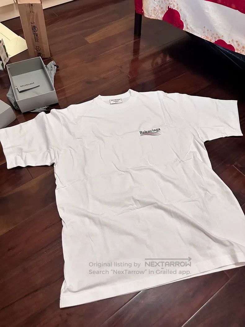 Balenciaga Balenciaga Coca-Cola striped white T-shirt Size US XS / EU 42 / 0 - 2 Thumbnail