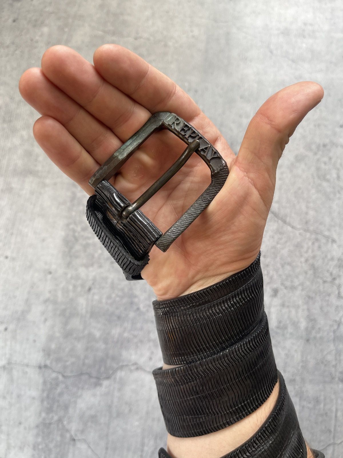 Affliction Japanese Brand Vintage y2k Replay Belt Size ONE SIZE - 2 Thumbnail