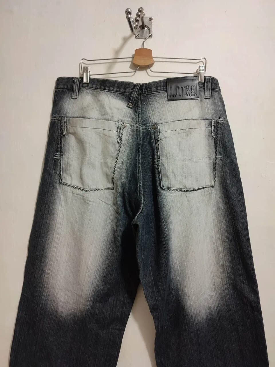Cartoon Network Lot29 x Looney Tunes Big Painting Cartoon Design Jeans Size US 40 / EU 56 - 10 Thumbnail