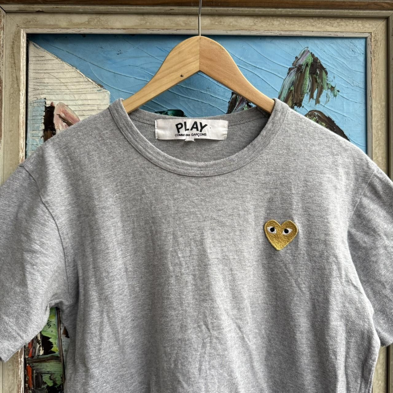 Comme des Garcons Comme des garcons cdg play t shirt grey Size US S / EU 44-46 / 1 - 3 Thumbnail