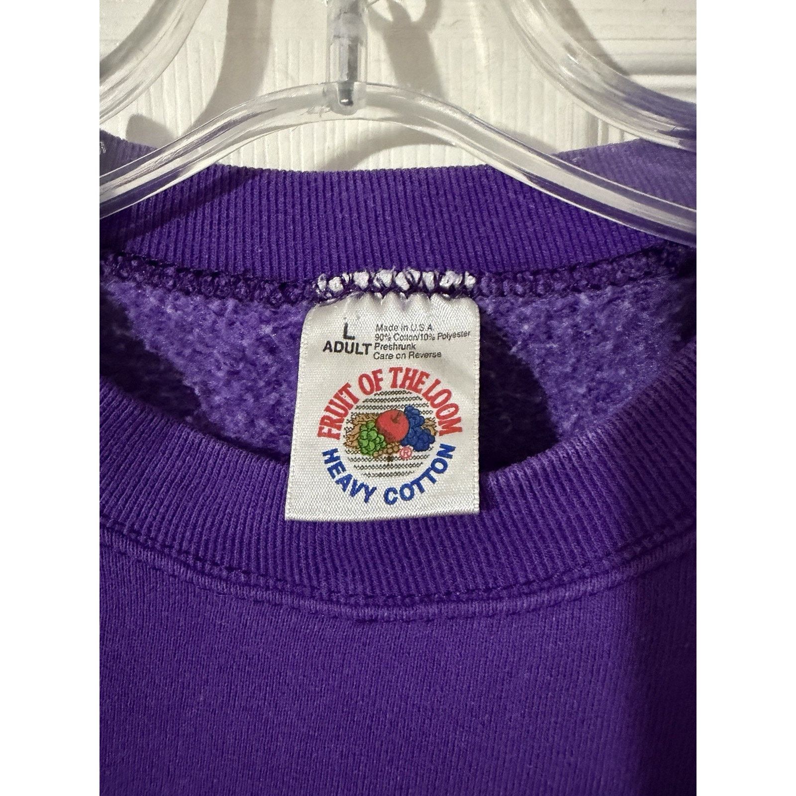 Fruit Of The Loom Vtg Northwestern Wildcats CompUSA CitrusBowl Sweatshirt Sz L Size US L / EU 52-54 / 3 - 3 Thumbnail