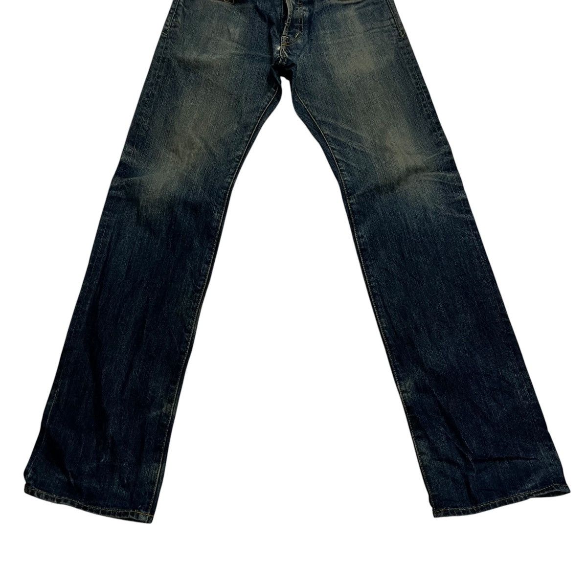 Japanese Brand Vintage Azul Denim Faded Jeans Size US 31 - 5 Thumbnail