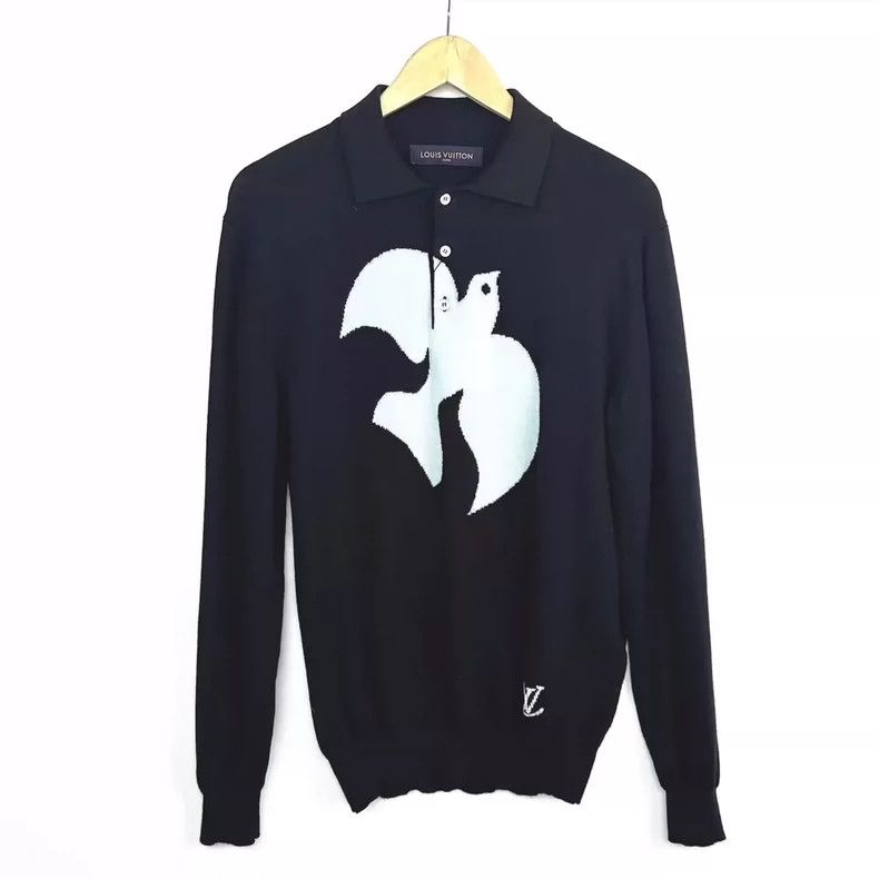 Louis Vuitton louis vuitton Peace dove sweater 2501-Nextarrow Size US M / EU 48-50 / 2 - 1 Thumbnail