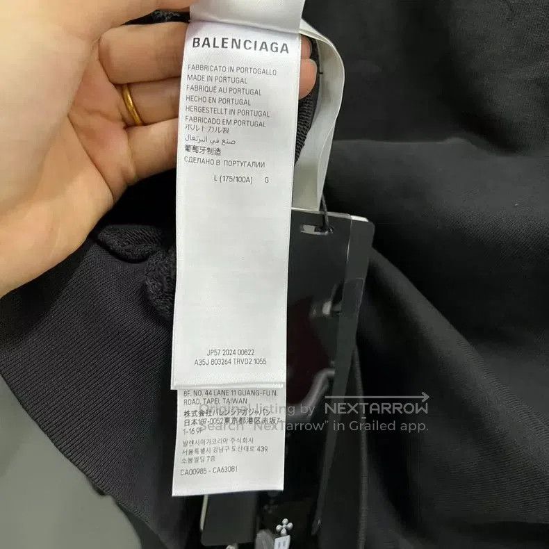 Balenciaga Balenciaga Embroidered Logo Zip Hoodie. Size US L / EU 52-54 / 3 - 4 Thumbnail