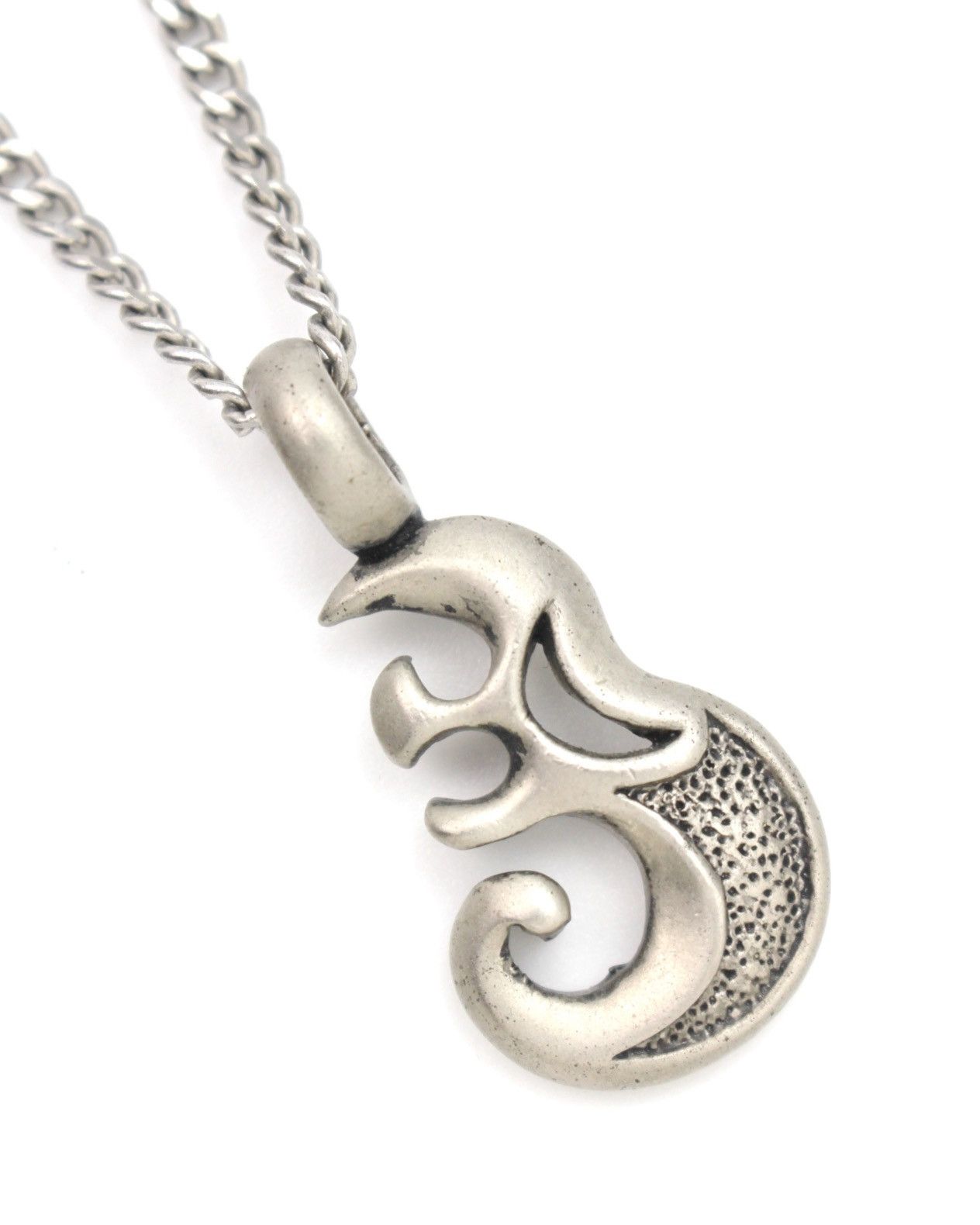 Hysteric Glamour 2000S JAPANESE MADE OXIDIZED SILVER-TONE SWIRL NECKLACE Size ONE SIZE - 3 Thumbnail