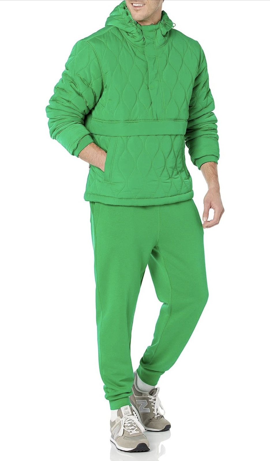 Other New Amazon Essentials Mens Anorak Hooded Puffer Coat Size US M / EU 48-50 / 2 - 5 Thumbnail