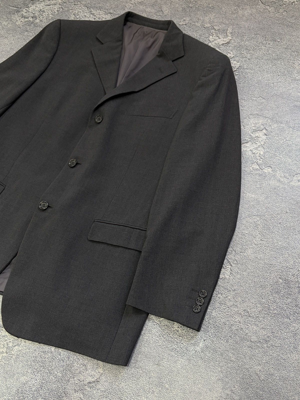 Ermenegildo Zegna Ermenegildo Zegna Wool Soft Blazer Oberrauch Zitt Italy 54 Size 50R - 8 Thumbnail