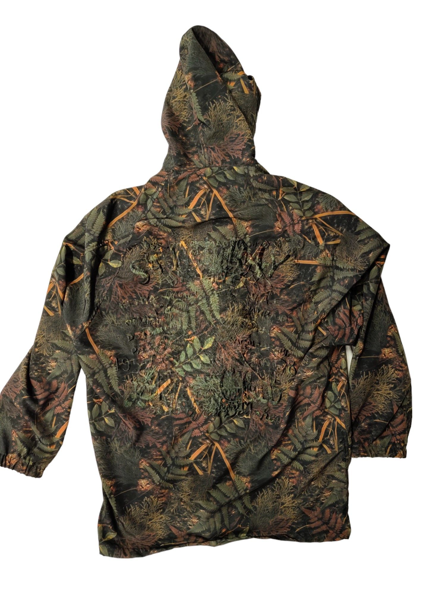 Doublet Dark Olive Autumn Leaves Print Button Up Zip Up Jacket Size US L / EU 52-54 / 3 - 5 Thumbnail