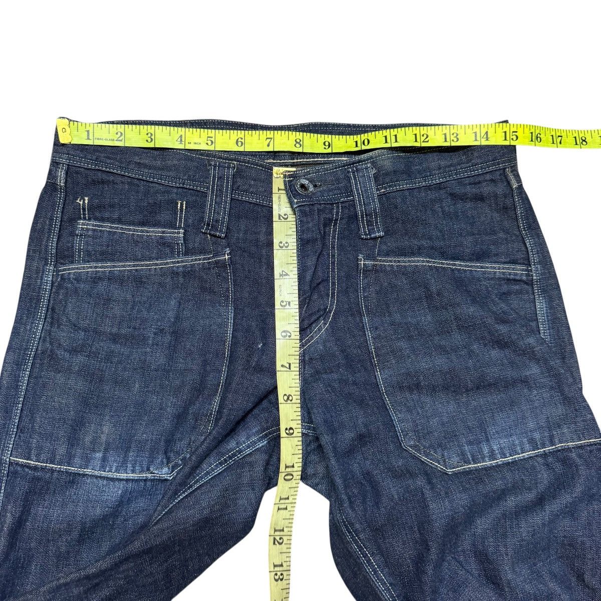 Japanese Brand Domingo Japan Denim Military Fatigue Pants Size US 30 / EU 46 - 15 Thumbnail