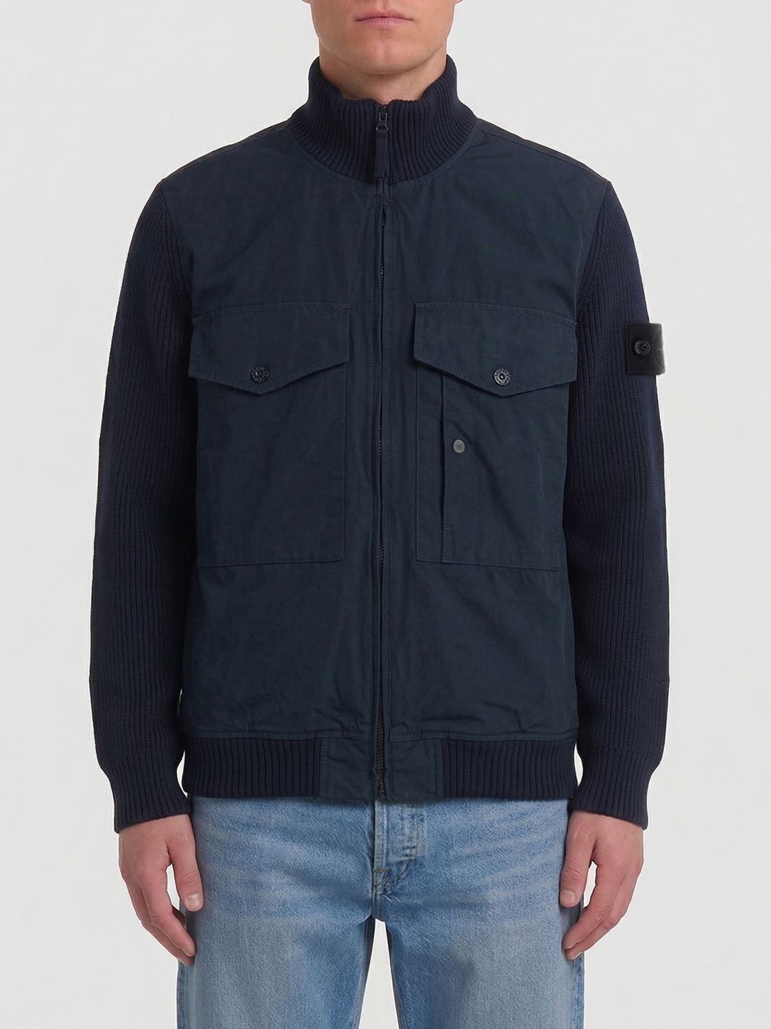 Stone Island Stone Island Jacket Men Navy Size US M / EU 48-50 / 2 - 1 Thumbnail