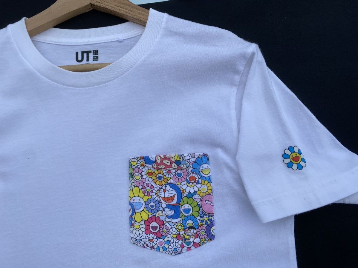 Takashi Murakami × Uniqlo Rare Uniqlo x Takahashi Murakami Doraemon Pocket Tshirt Size US S / EU 44-46 / 1 - 6 Thumbnail