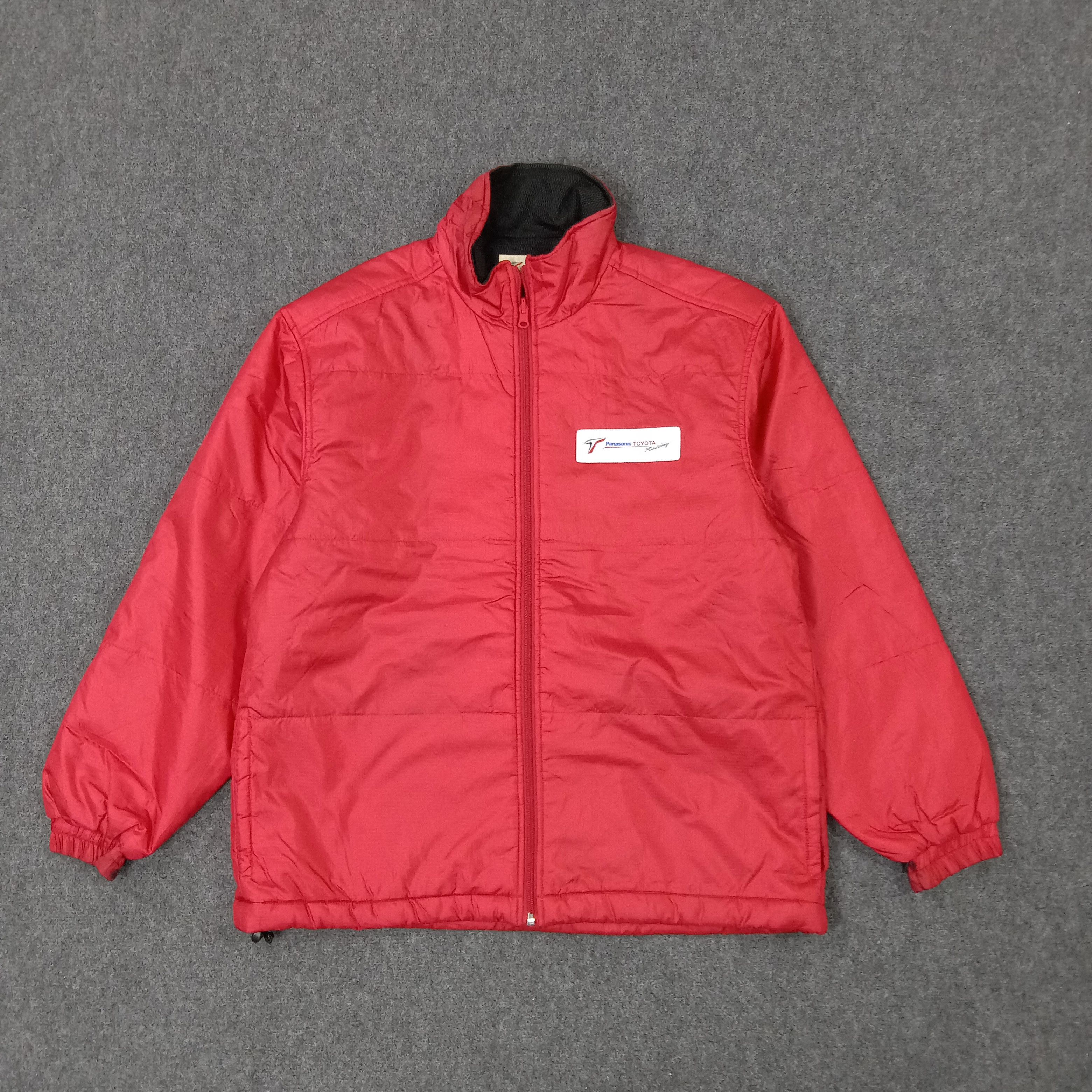 Japanese Brand × Vintage Panasonic Toyota Racing Japan Motorsports Jacket C216N10 Size US L / EU 52-54 / 3 - 3 Thumbnail