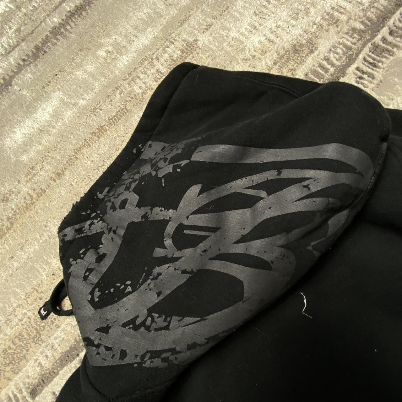 Japanese Brand Vintage Y2K Insulated Zip Hoodie Black XL Size US XL / EU 56 / 4 - 5 Thumbnail