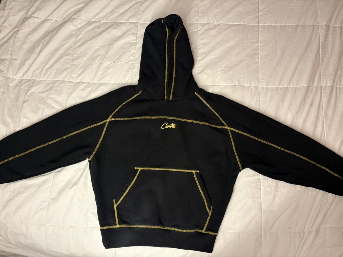 Corteiz Corteiz HMP V2 Hoodie Black Yellow Stitching Size S Size US S / EU 44-46 / 1 - 1 Thumbnail