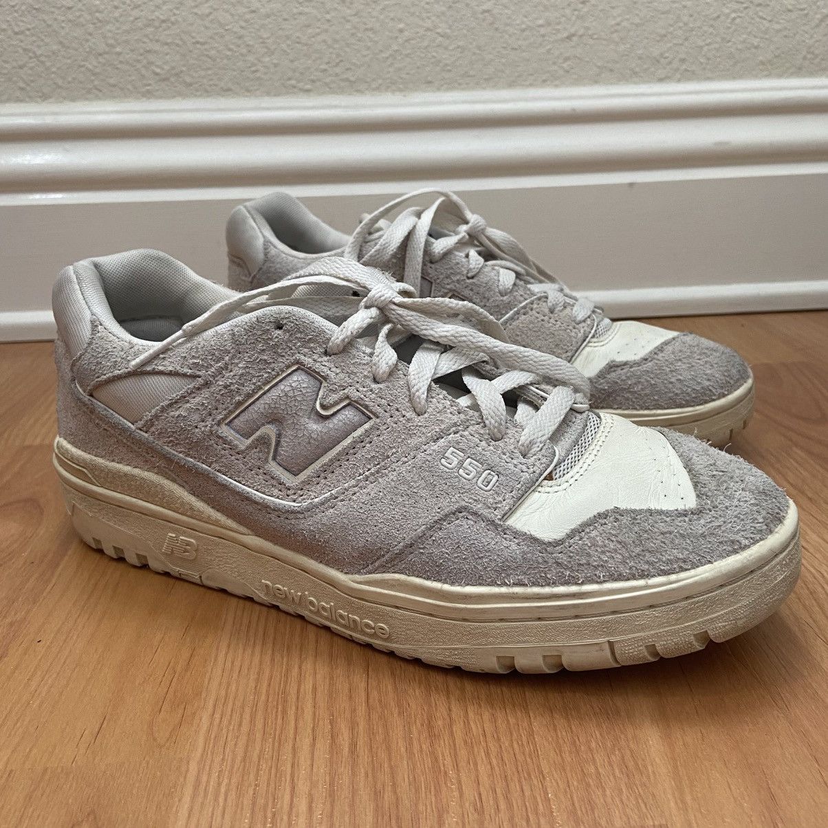 Aime Leon Dore × New Balance Aime Leon Dore New Balance 550 Grey Streetwear Shoes Men’s 8 Size US 8 / EU 41 - 1 Thumbnail
