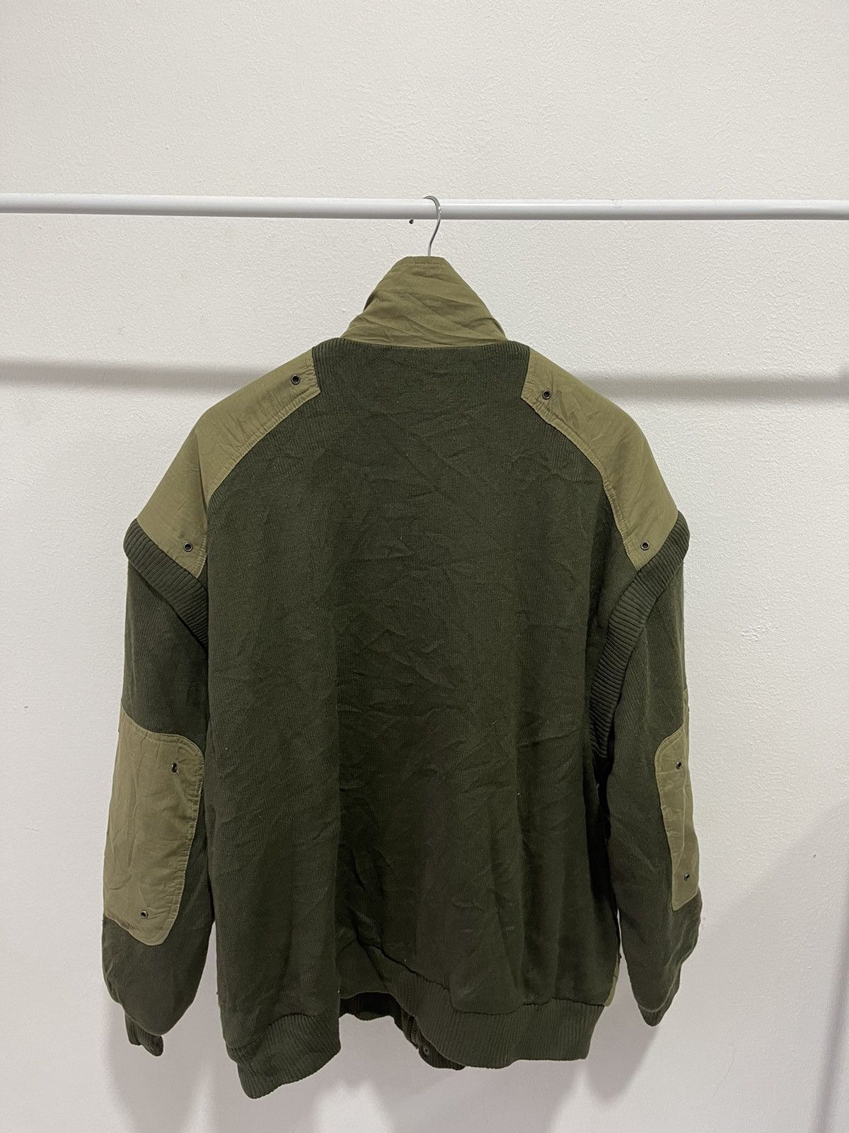 Aran Isles Knitwear × Vintage 80s Chittolo Sport Army Style Jacket Size US XL / EU 56 / 4 - 8 Thumbnail