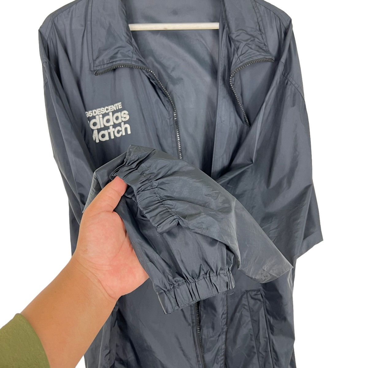 Adidas × Vintage 🔥 1995 VINTAGE ADIDAS MATCH DESCENTE LIGHT JACKET Size US M / EU 48-50 / 2 - 9 Thumbnail