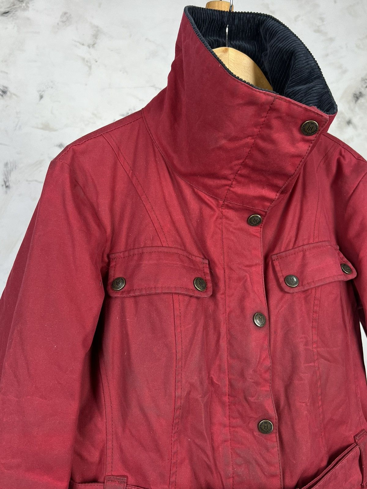 Vintage Vintage Henri Lloyd Waxed Jacket Size XS - S Size XS / US 0-2 / IT 36-38 - 6 Thumbnail
