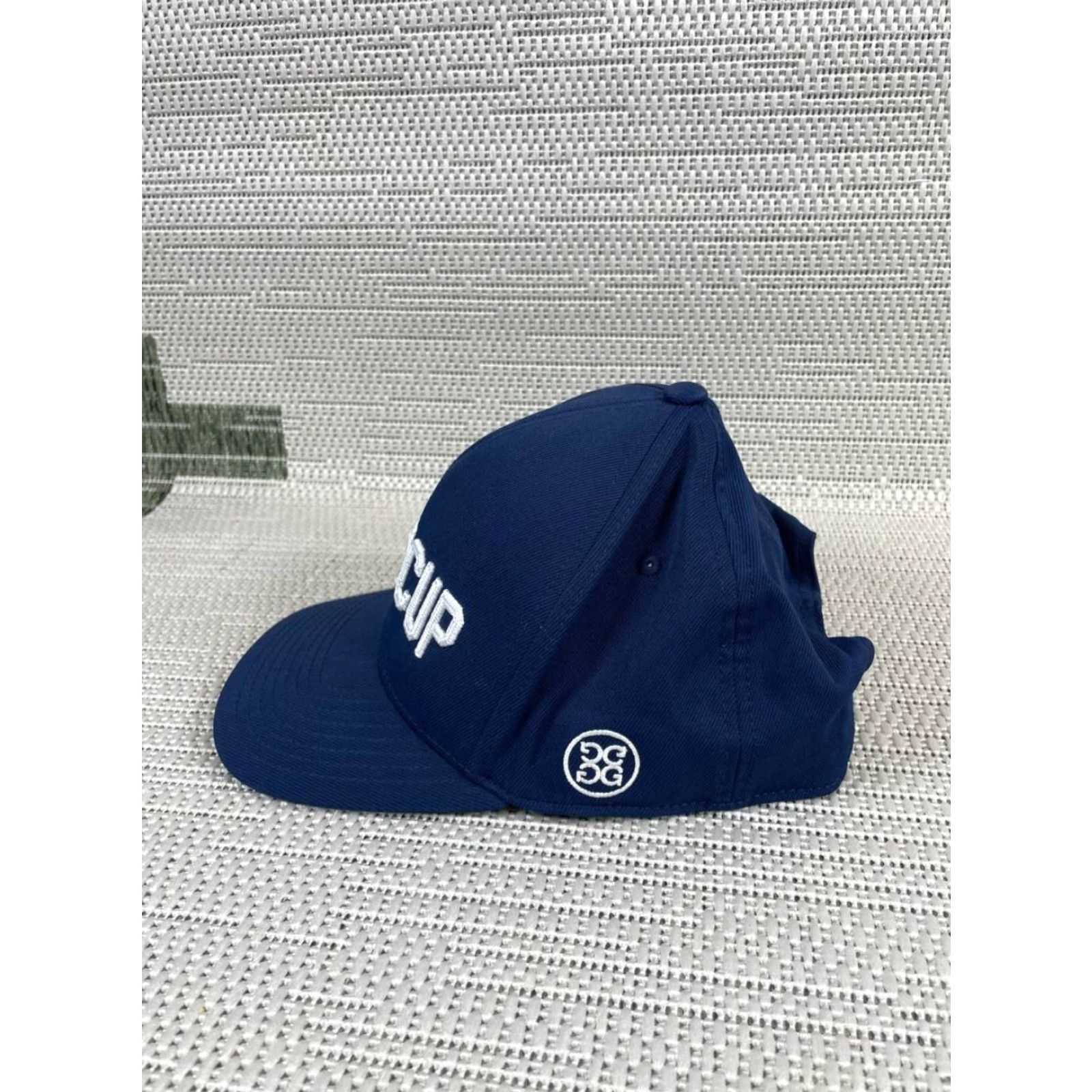 G/FORE G/Fore Hats Mens Prezcup Flex Fit 110 Navy Cotton 6 Panel Adjustable Snapback Navy Blue Solid Cap Snapback Mens Hat Size ONE SIZE - 2 Thumbnail