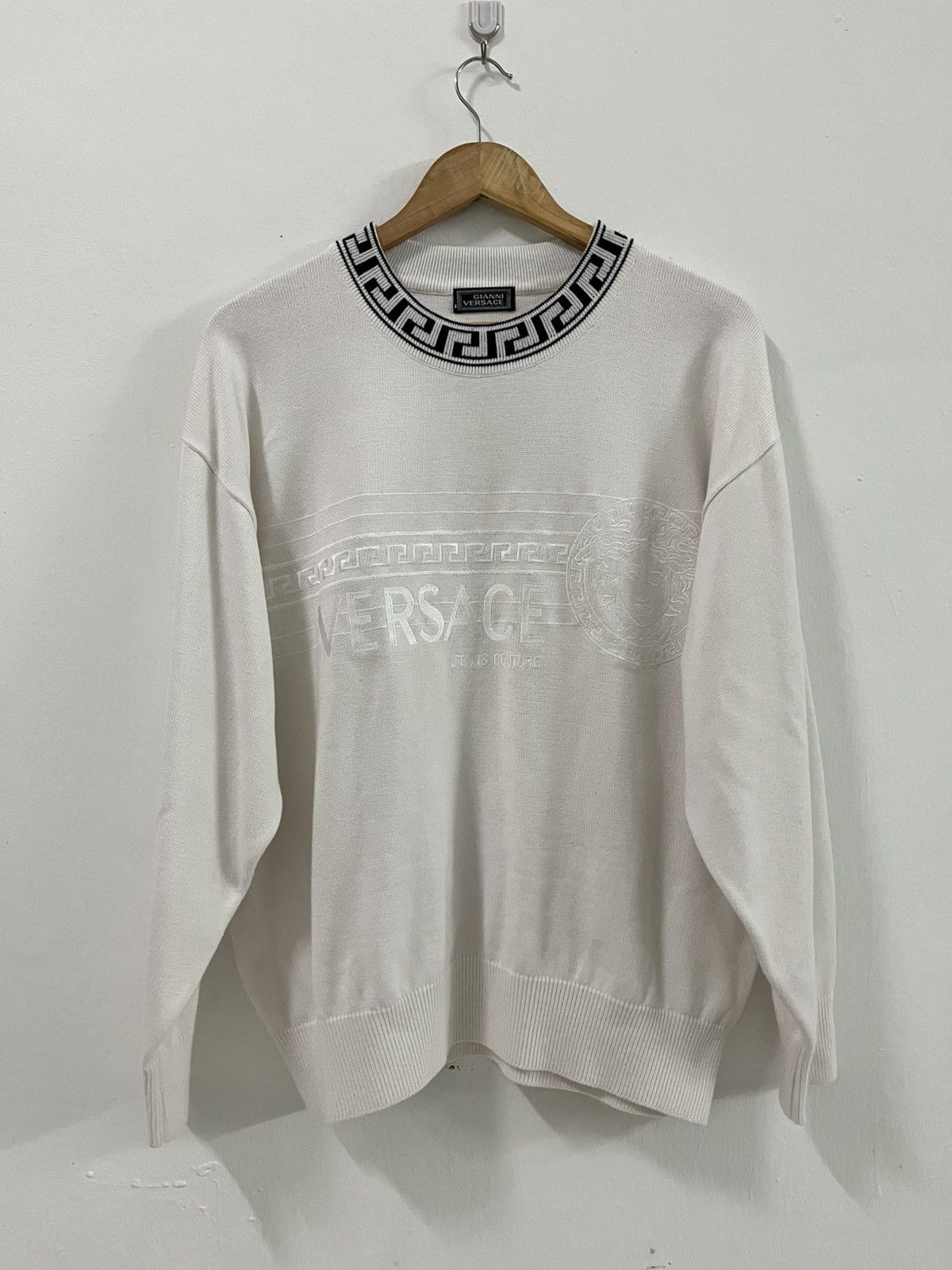 Designer × Versace × Vintage Versace Sweatshirt Size US M / EU 48-50 / 2 - 5 Thumbnail