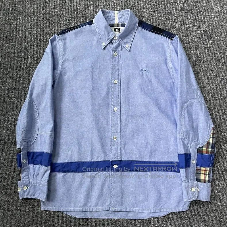Junya Watanabe Junya Watanabe MAN Eye Patchwork Shirt. Size US S / EU 44-46 / 1 - 1 Thumbnail
