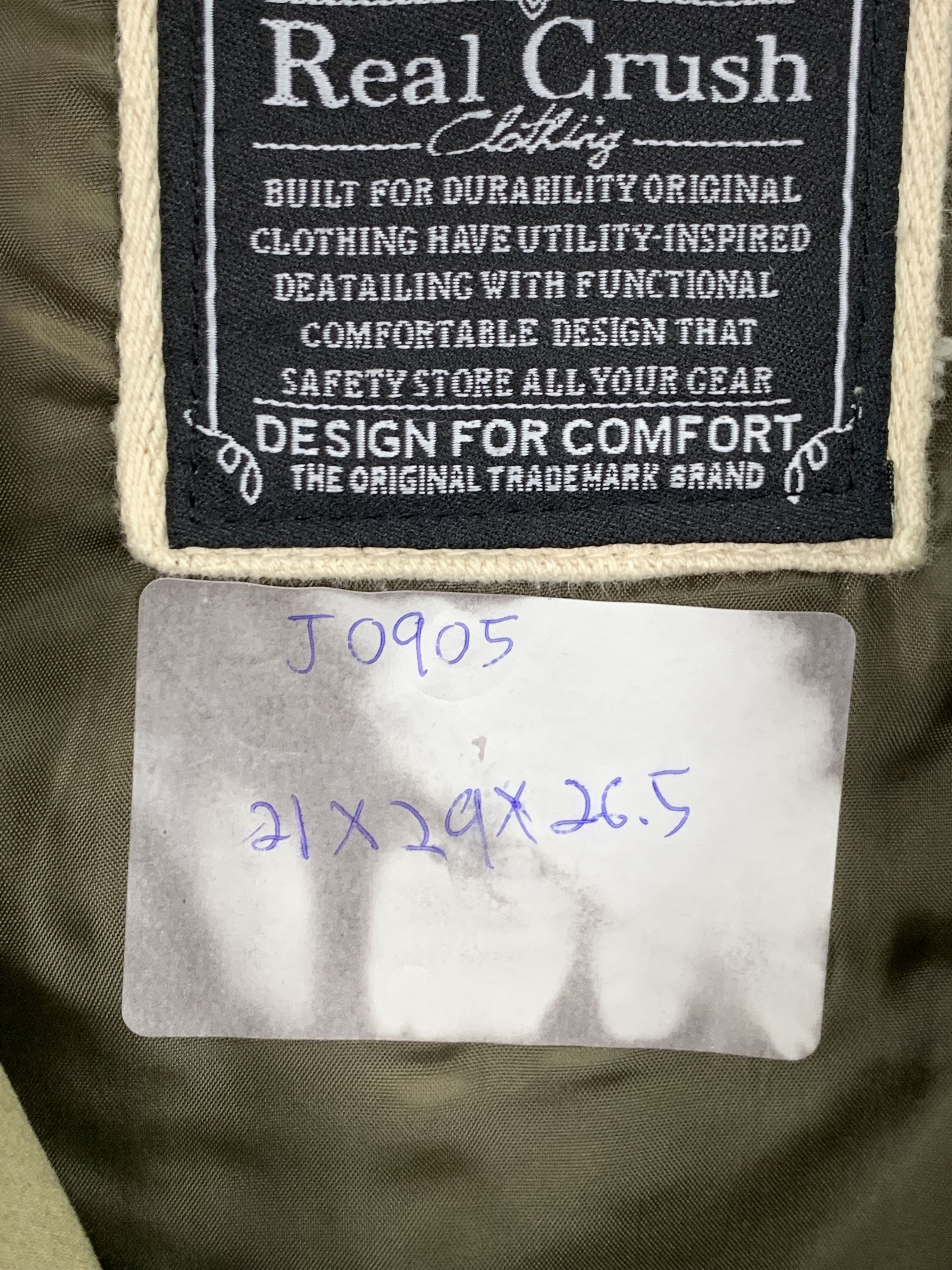 Vintage Vintage Real Crush Military Denim Jacket Patches J0905 Size US M / EU 48-50 / 2 - 15 Thumbnail