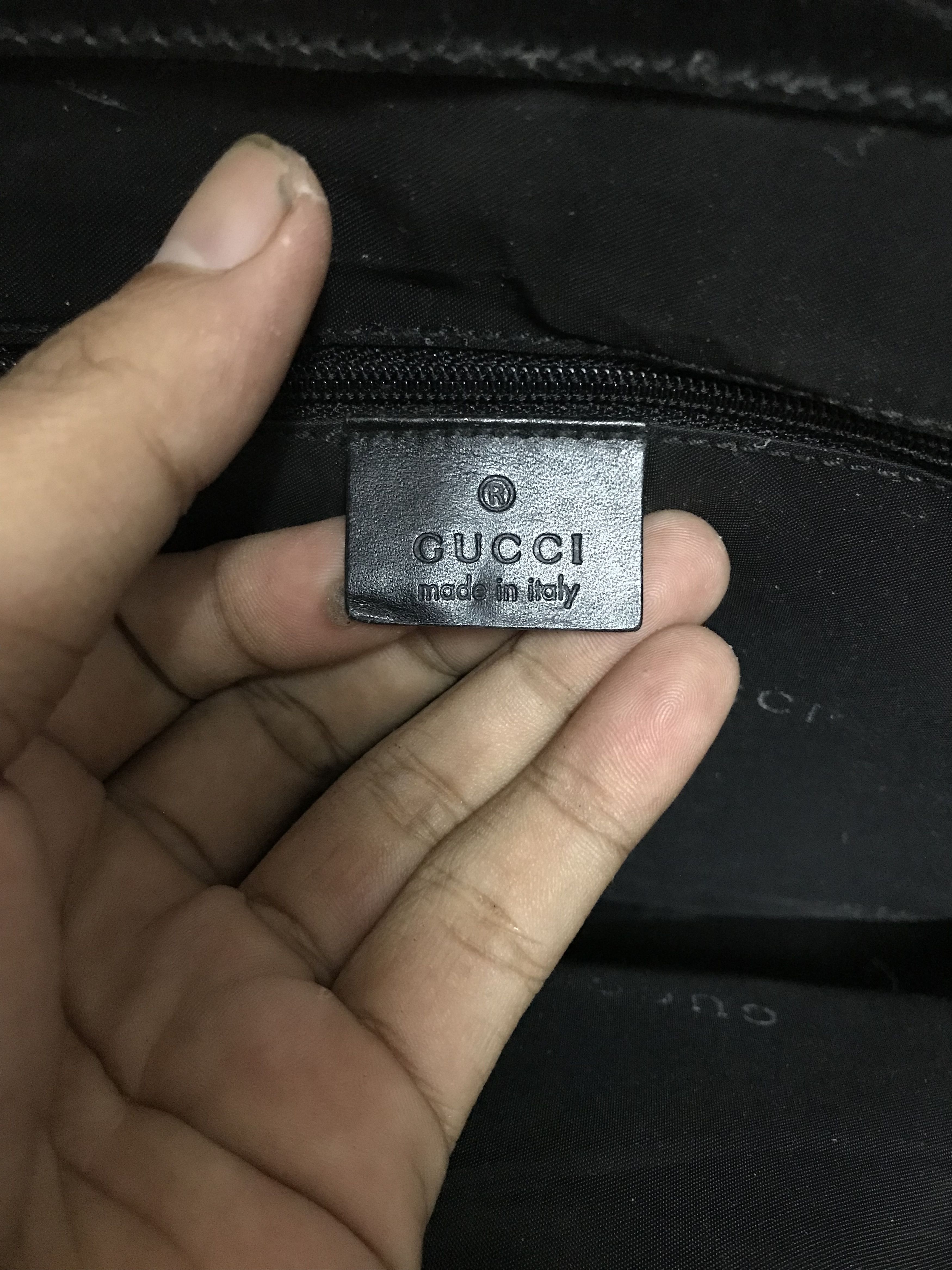 Gucci Authentic Gucci Black Bag Size ONE SIZE - 3 Thumbnail