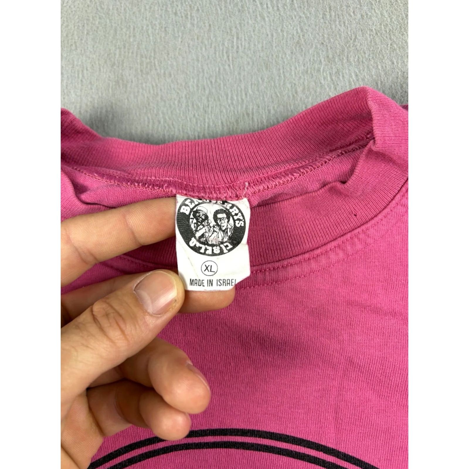 Vintage VINTAGE Ben And Jerry’s Ice Cream T Shirt XL Pink 90s Men Crew Neck Short Sleeve Graphic Print Size US XL / EU 56 / 4 - 3 Thumbnail