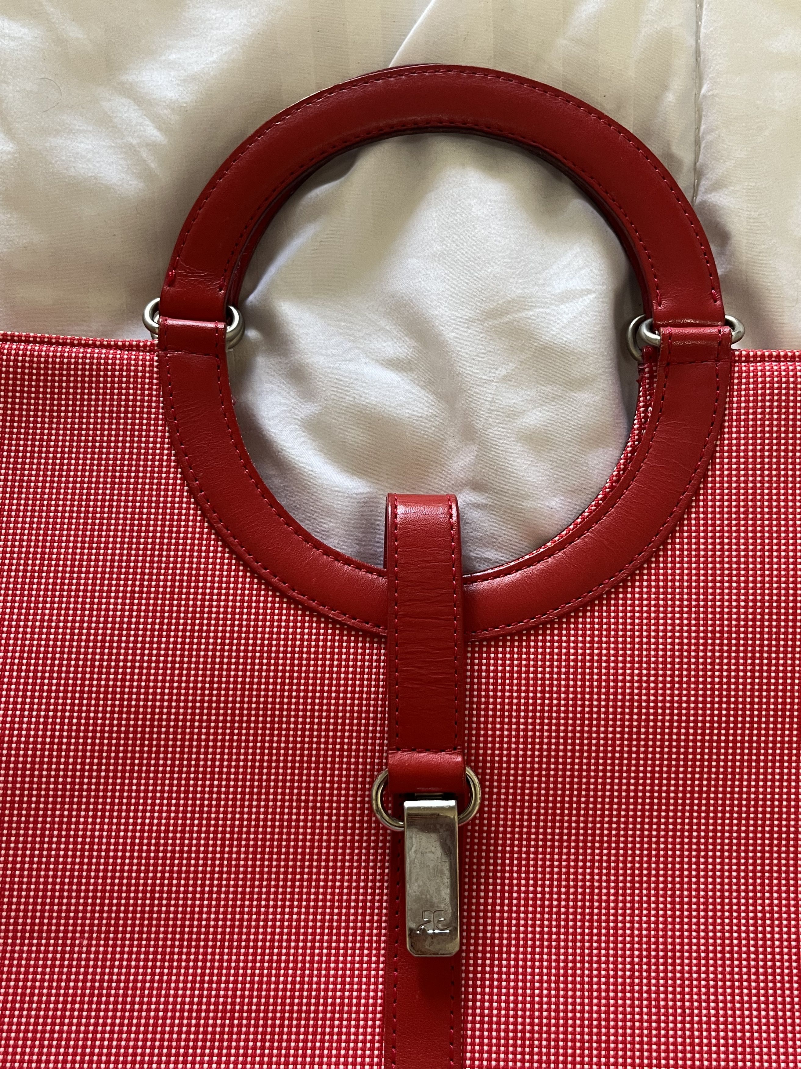 Courreges Courreges red vintage bag Size ONE SIZE - 4 Thumbnail