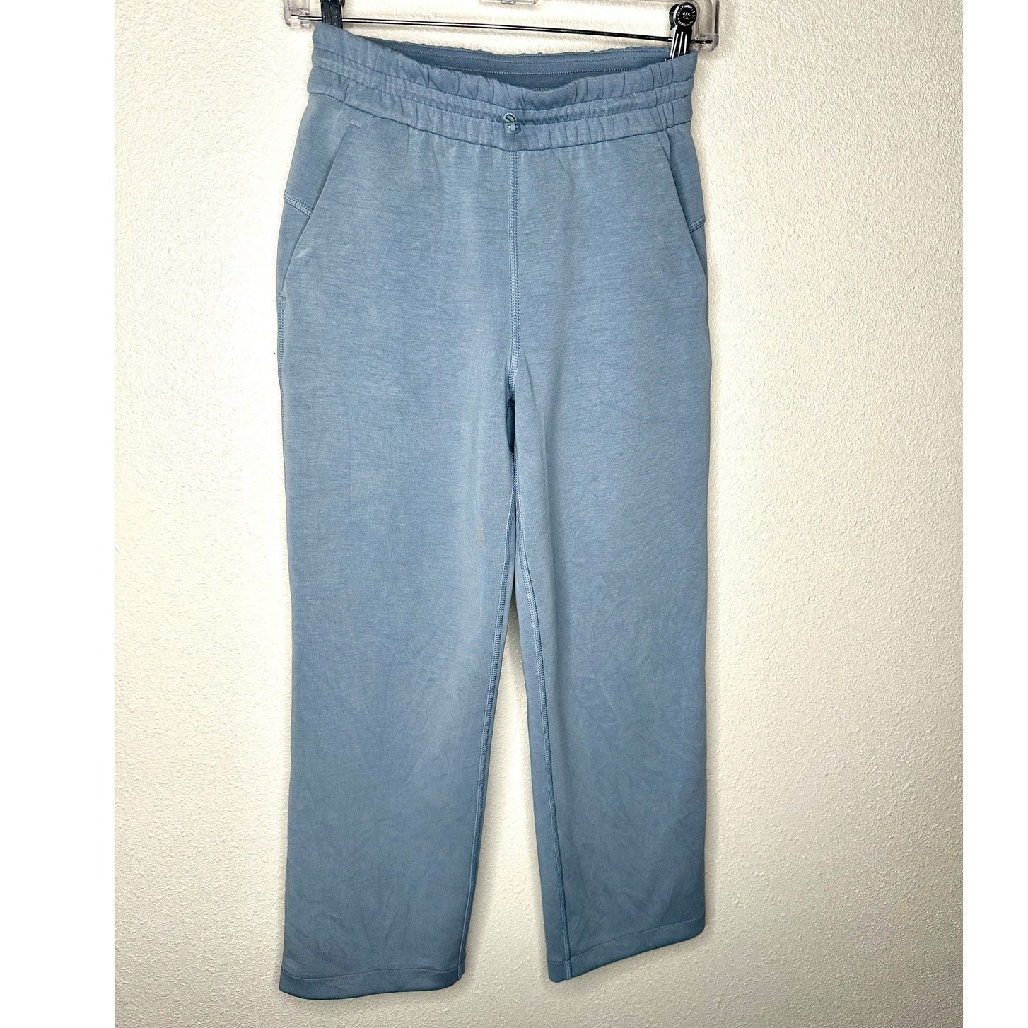 Lululemon Softstreme Blue High Rise Drawstring Pant Size 2