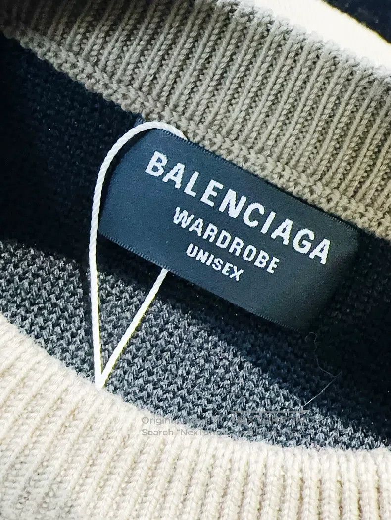 Balenciaga Balenciaga M Size Full Print Letter Logo Long Sleeve Sweat Size US M / EU 48-50 / 2 - 4 Thumbnail