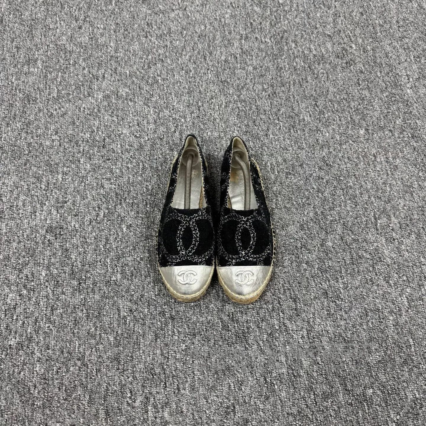 Chanel Chanel Double C woolen fisherman's shoes| Size US 6.5 / IT 36.5 - 2 Thumbnail