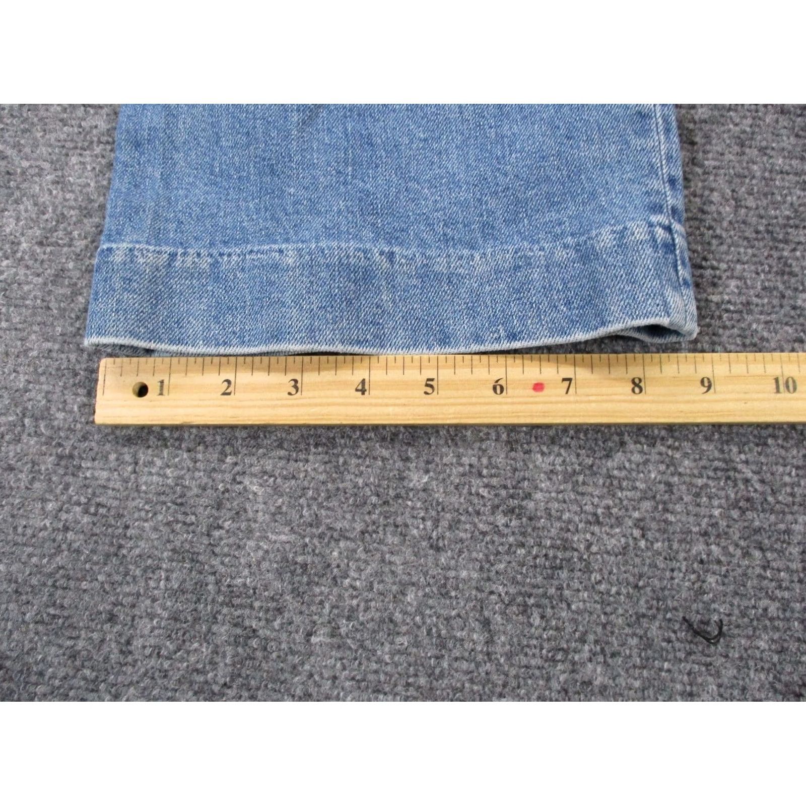 Denime APC Jeans Womens 31 Blue Denim Sailor Wide Leg Boot Casual Classic Faded Jeans Size 24" / US 00 / IT 34 - 5 Thumbnail