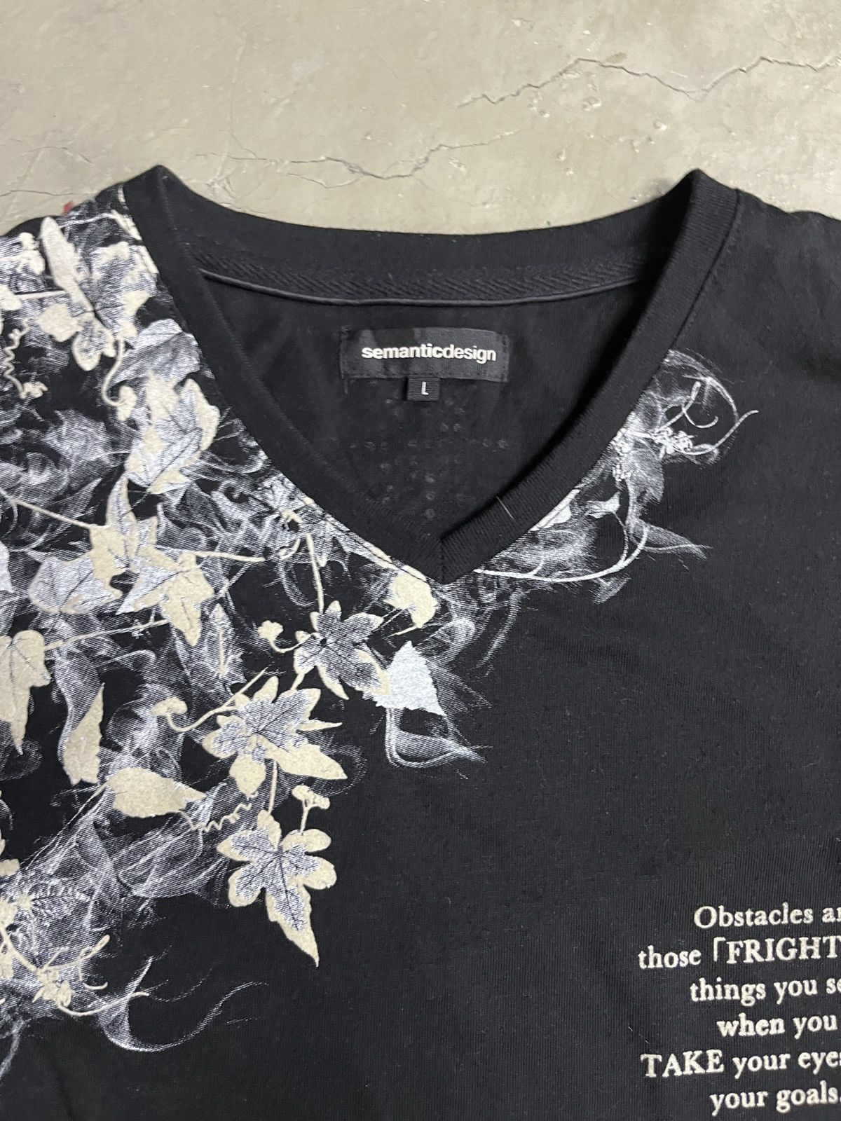 semanticdesign 2000’s Semanticdesign Smoke Poem Long Sleeve Shirt Size US L / EU 52-54 / 3 - 6 Thumbnail