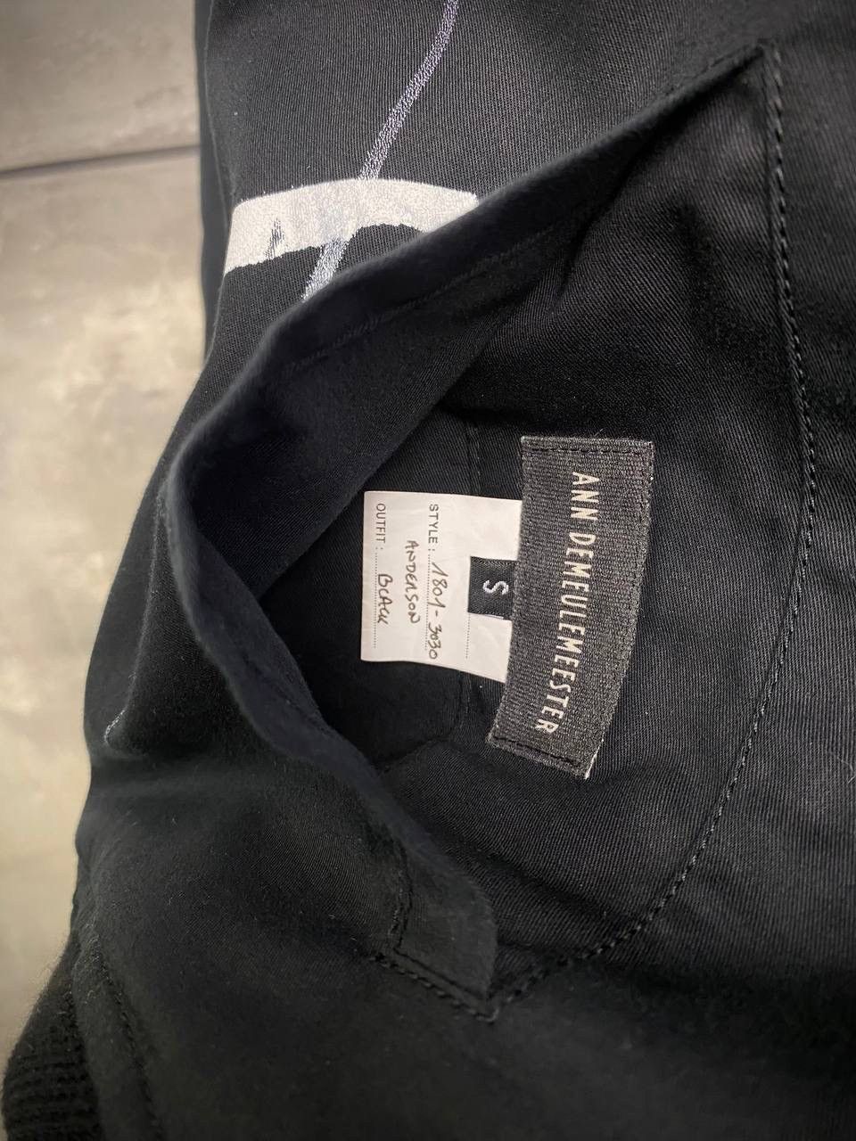 Ann Demeulemeester Sample stripped reversible bomber jacket S-M Size US M / EU 48-50 / 2 - 6 Thumbnail