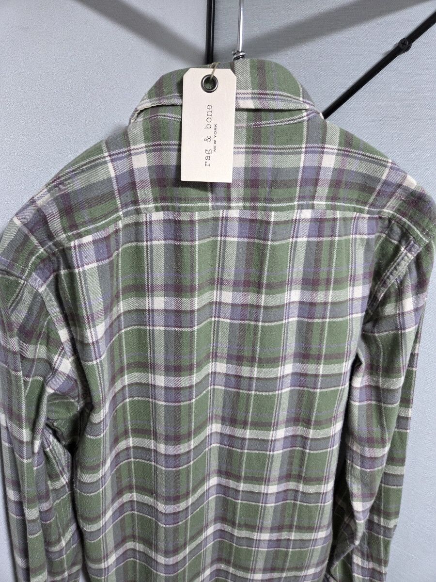 Rag & Bone **RAG & BONE Vintage Tartan Flannel Check Shirt Size US S / EU 44-46 / 1 - 6 Thumbnail