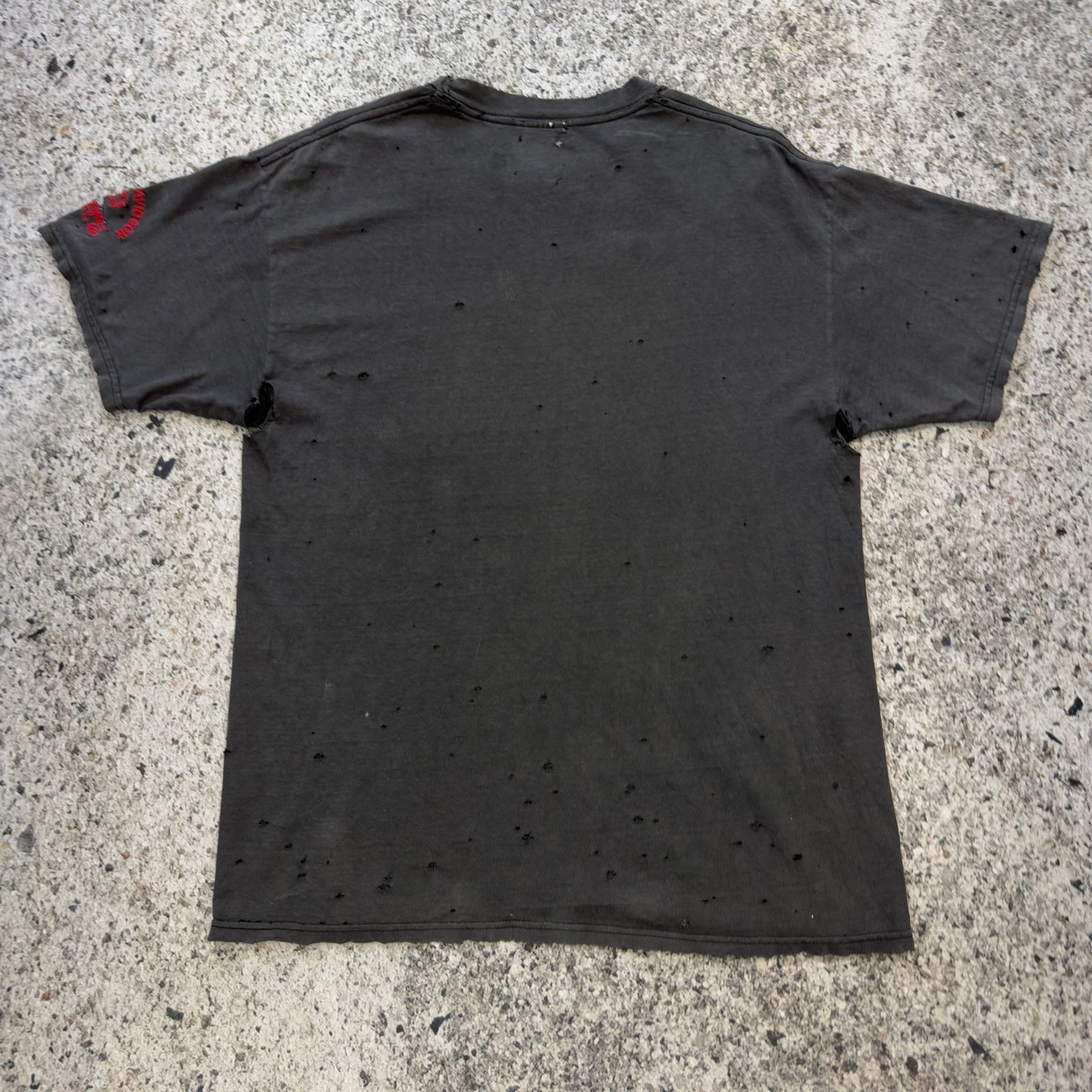 Harley Davidson Harley Davidson Thrashed Distressed Tee ERD Grunge Biker Size US XL / EU 56 / 4 - 8 Thumbnail