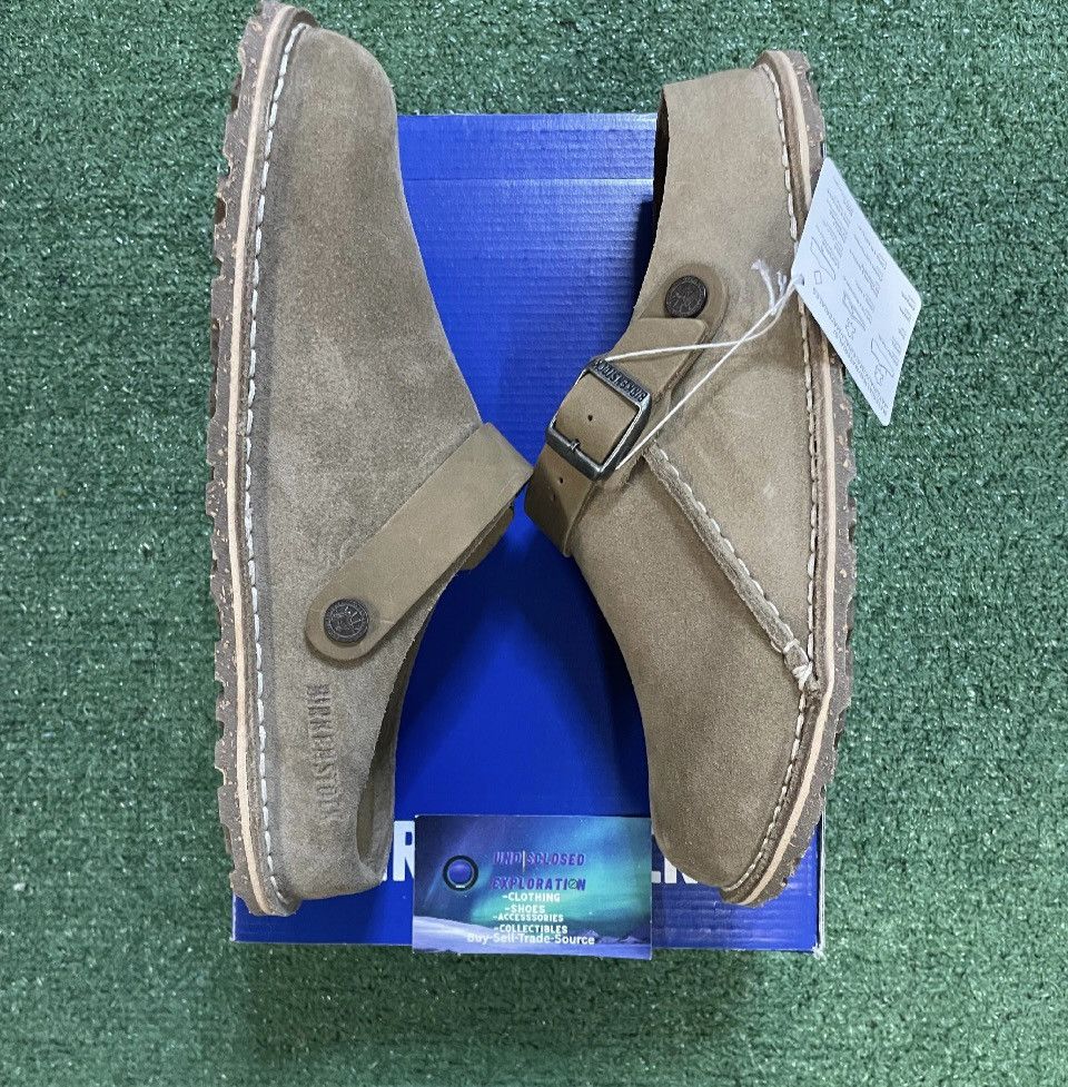 Birkenstock Birkenstock Lutry Premium grey suede Size US 6 / EU 39 - 3 Thumbnail