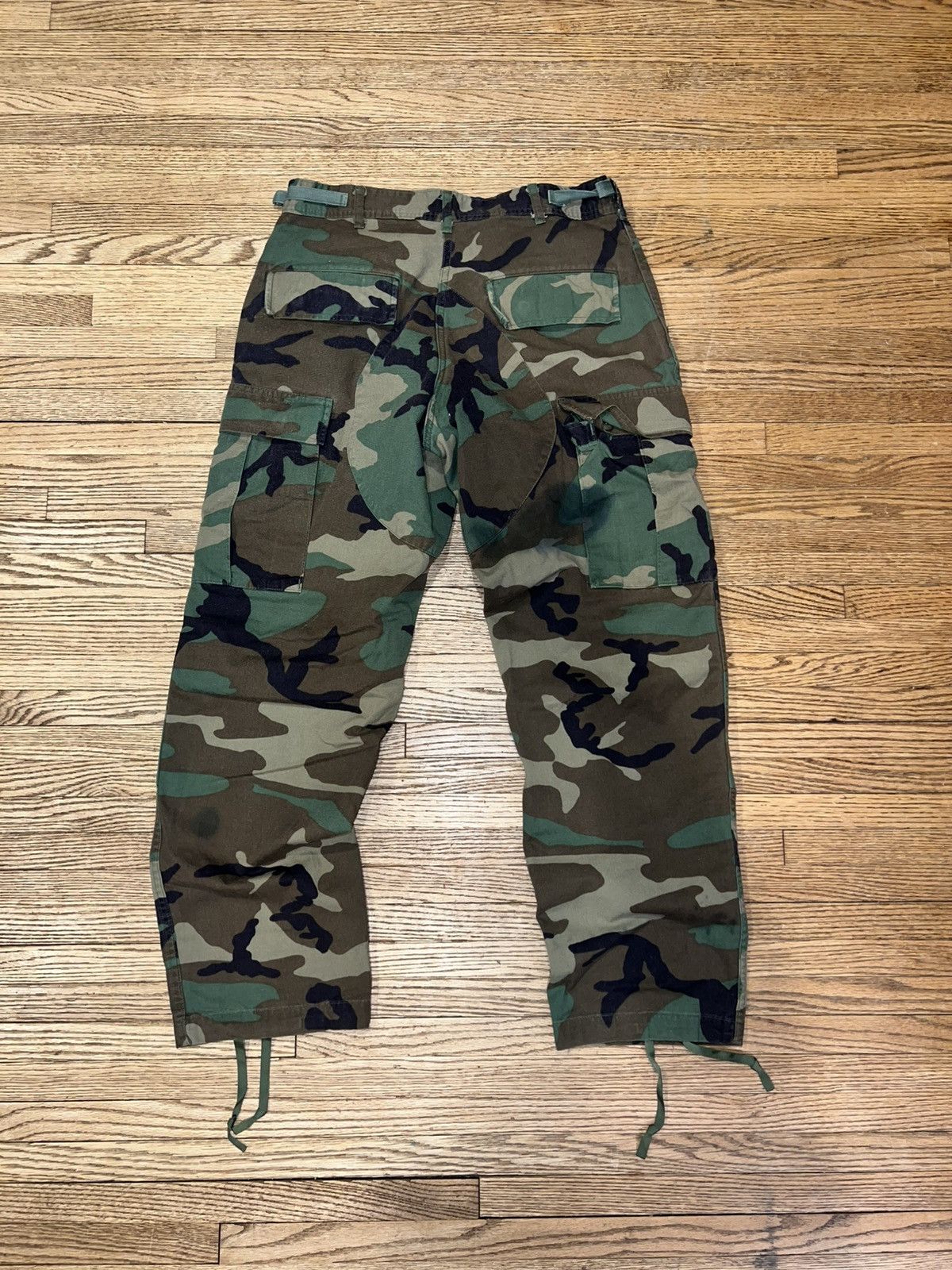 Other Vintage Military Woodland Camo Cargo Pants Size US 31 - 5 Thumbnail