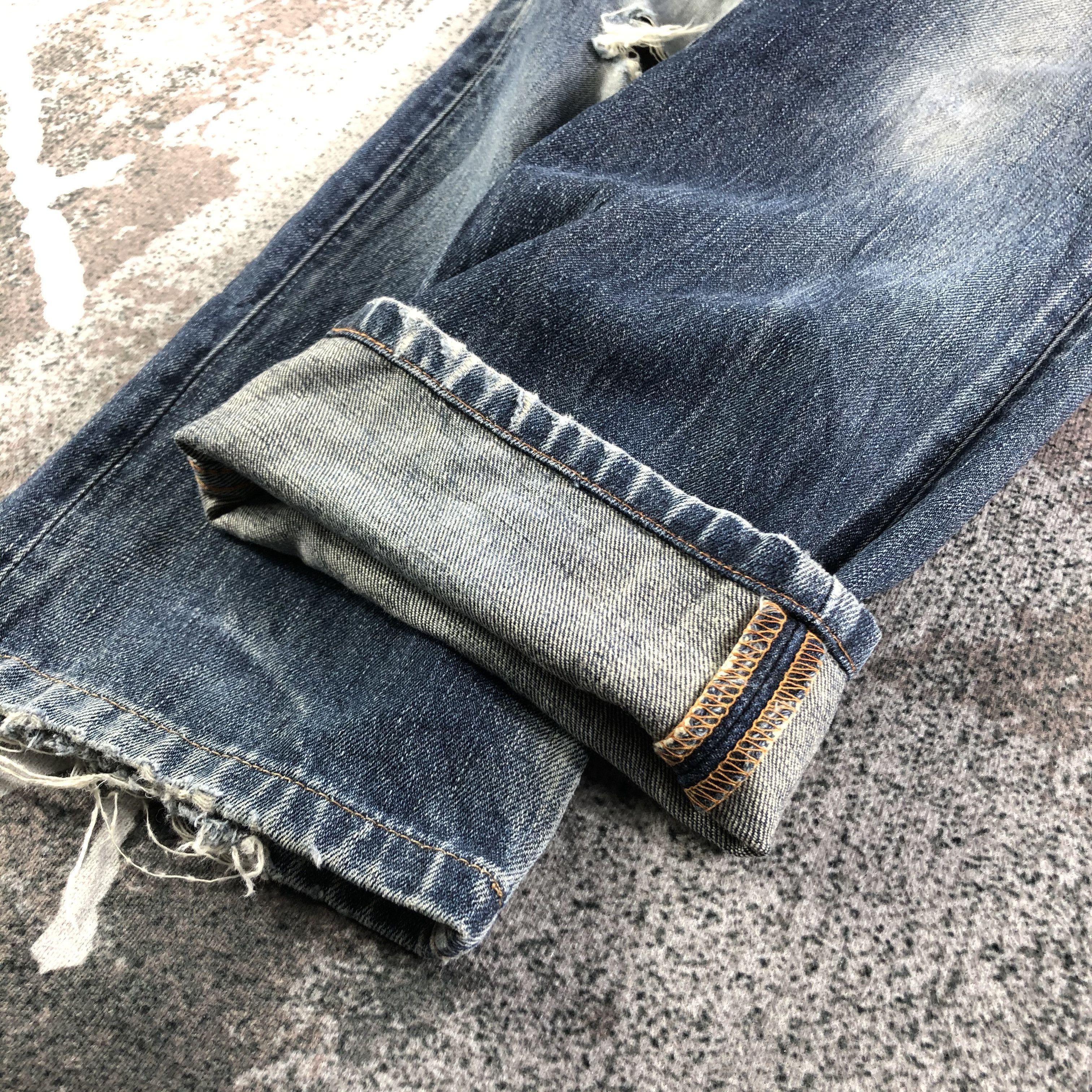 Levi's Vintage Levis 502 Jeans Ripped Denim Size US 32 / EU 48 - 7 Thumbnail
