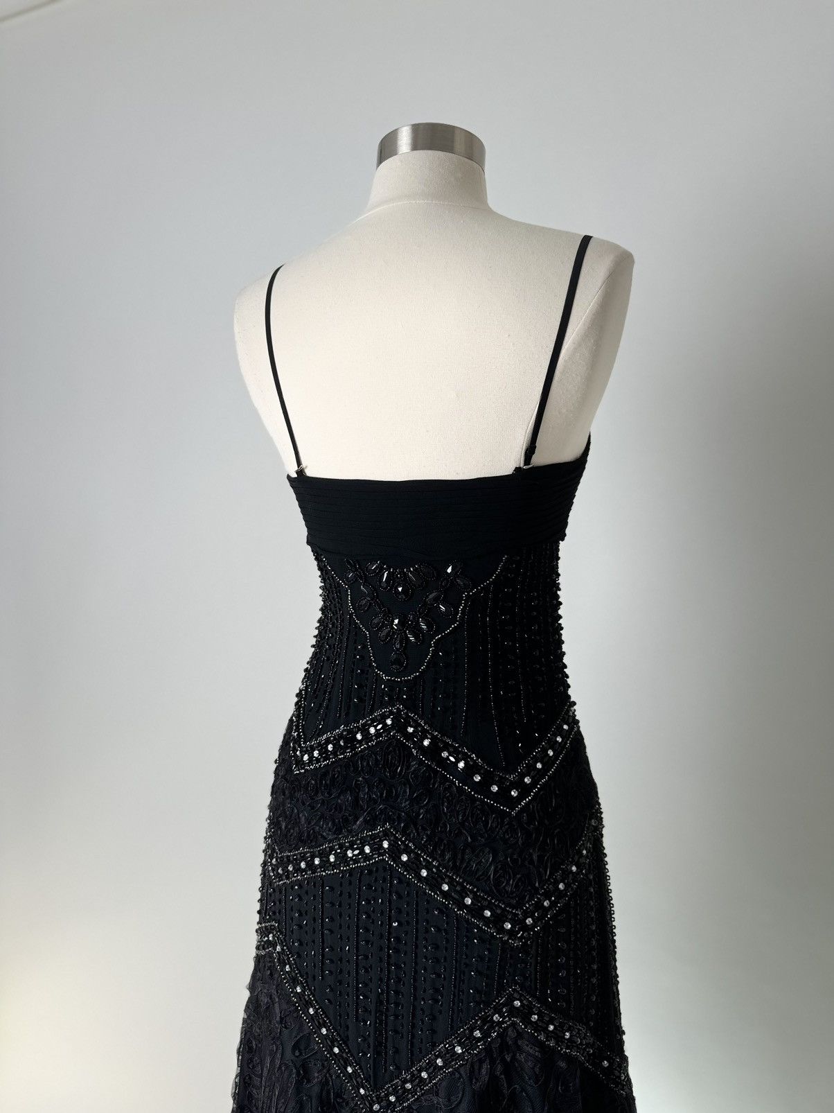 Other Brand New US 4 Jovani Maxi Evening Dress in Metallic Color Size S / US 4 / IT 40 - 5 Thumbnail